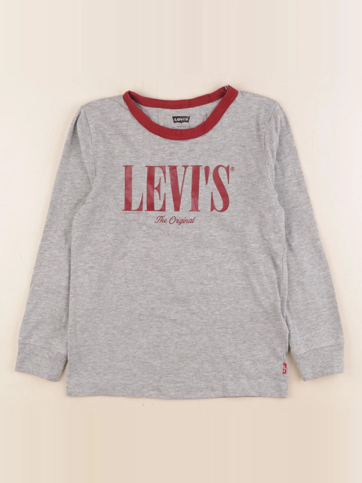 Levi's - tee-shirt gris - 6 ans