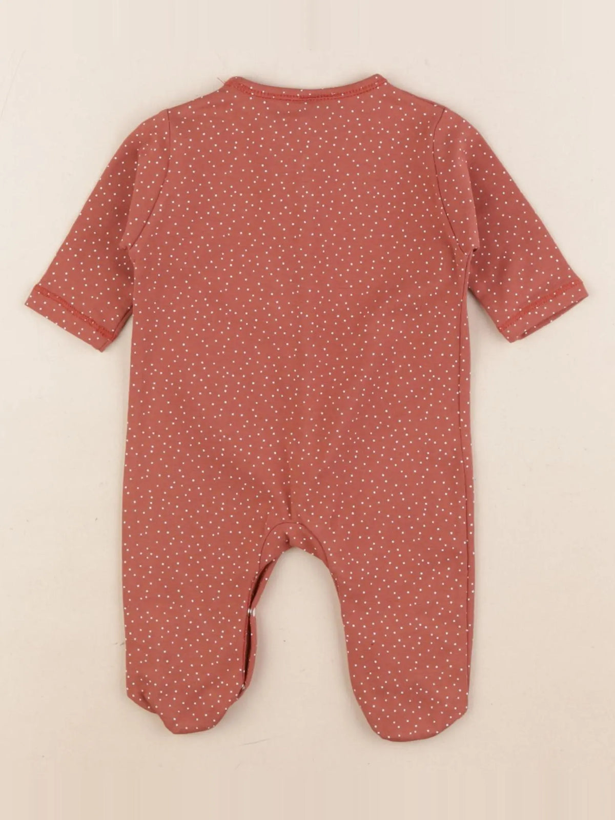 Pyjama coton rouge à pois