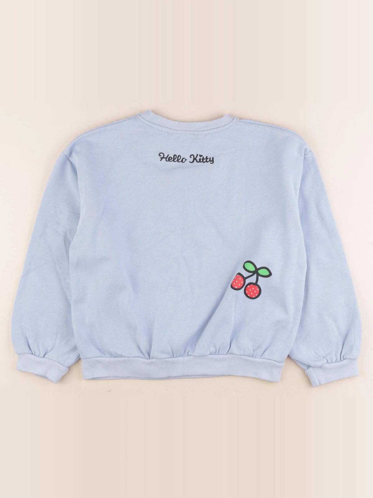 H&M - sweat bleu - 8/10 ans