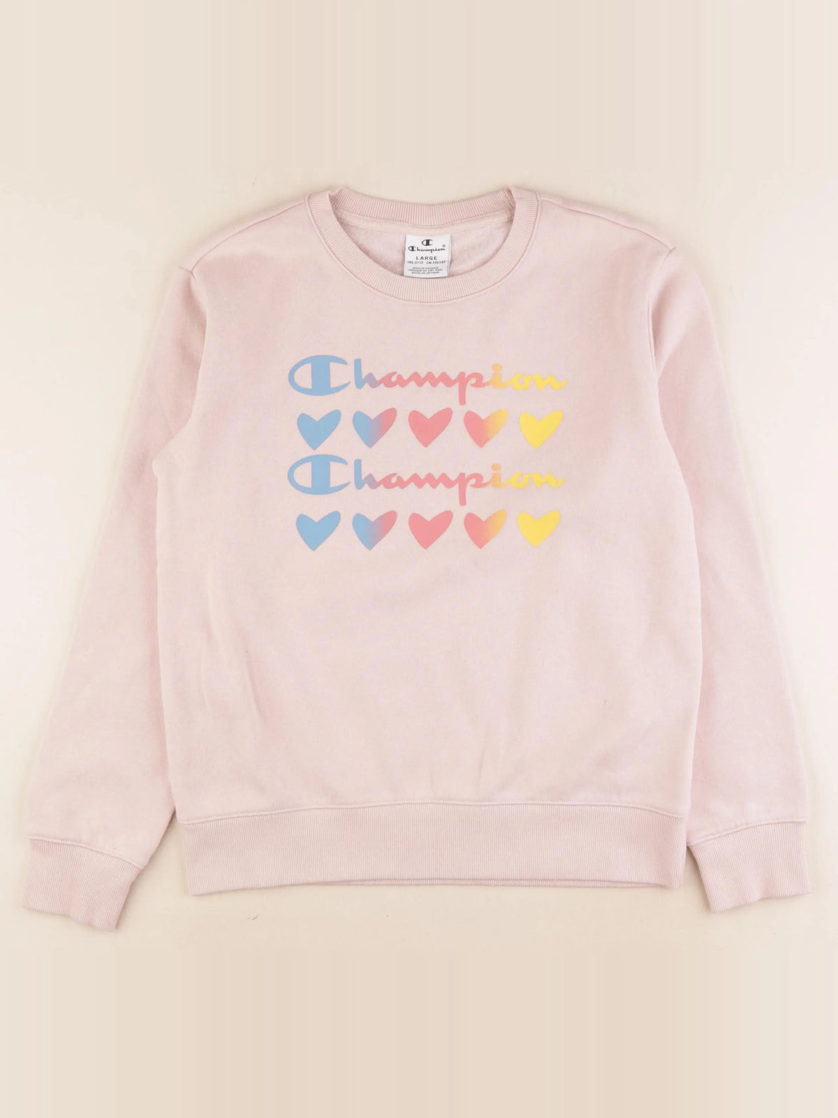 Champion - sweat rose - 11/12 ans