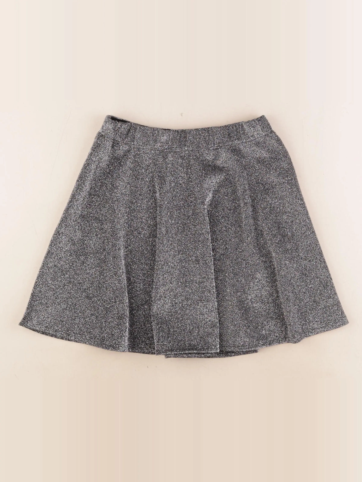 H&M - jupe argent - 8/10 ans