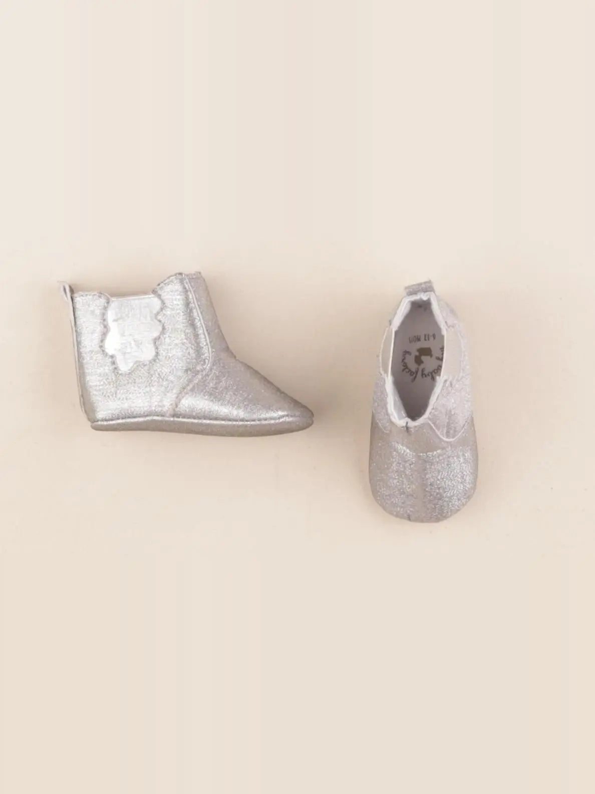 My Baby Factory - chaussons argent - pointure 18/19