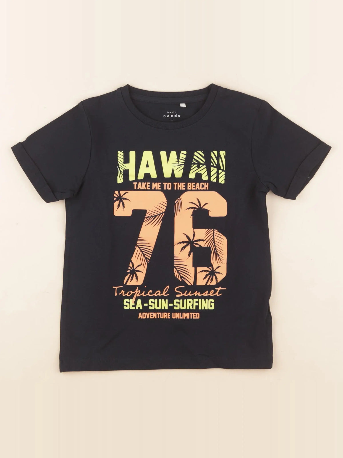 Name it - tee-shirt bleu - 6 ans