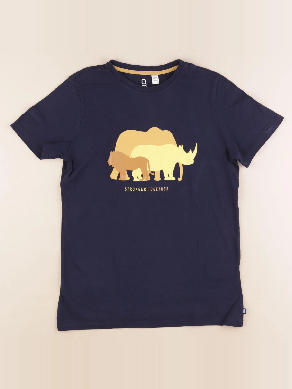 Okaidi - tee-shirt bleu - 12 ans