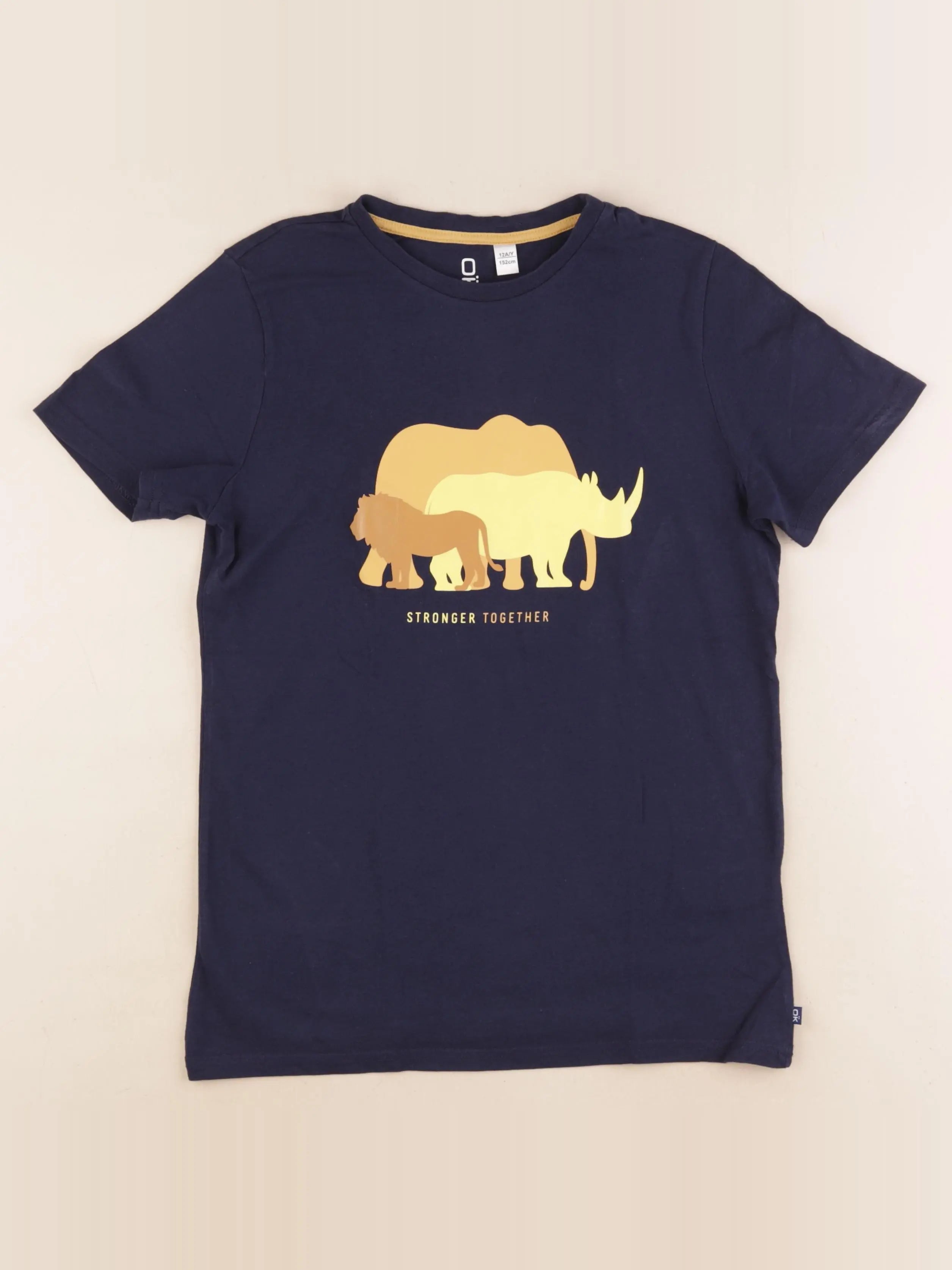 Okaidi - tee-shirt bleu - 12 ans