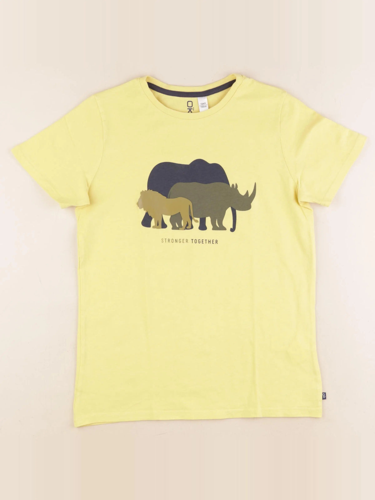 Okaidi - tee-shirt jaune - 12 ans
