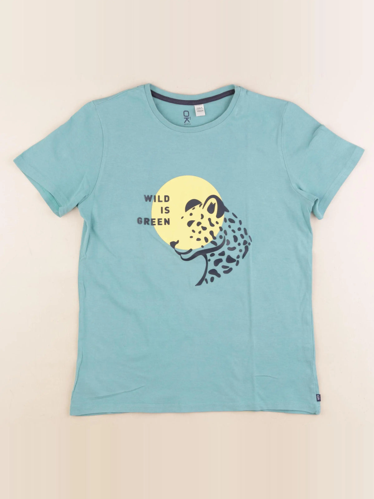Okaidi - tee-shirt bleu - 12 ans