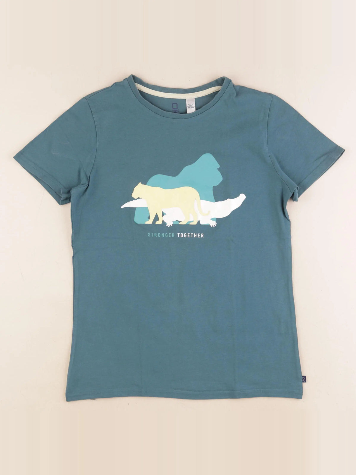 Okaidi - tee-shirt bleu - 12 ans