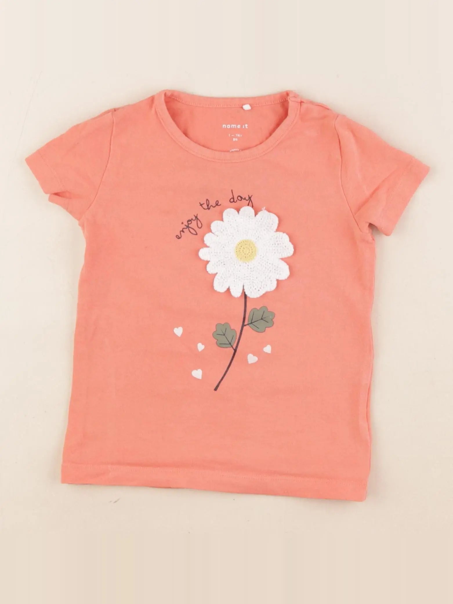 Name it - tee-shirt orange - 12/18 mois