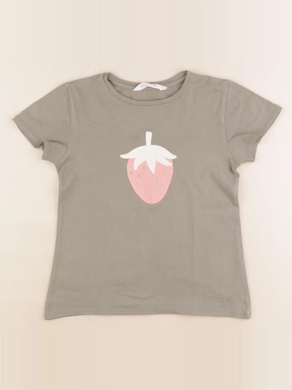 H&M - tee-shirt vert - 6/8 ans