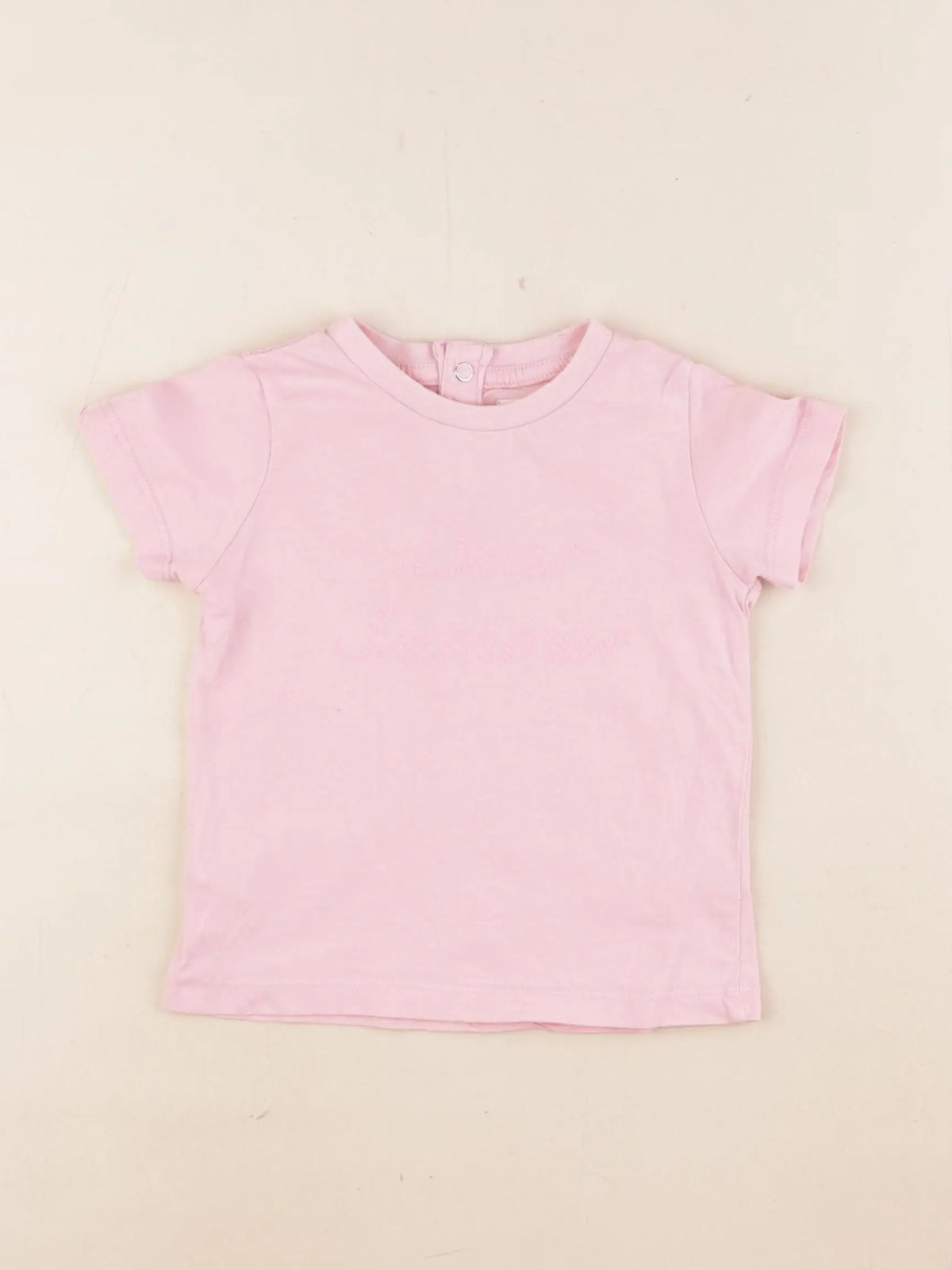 Mango - tee-shirt rose - 12/18 mois