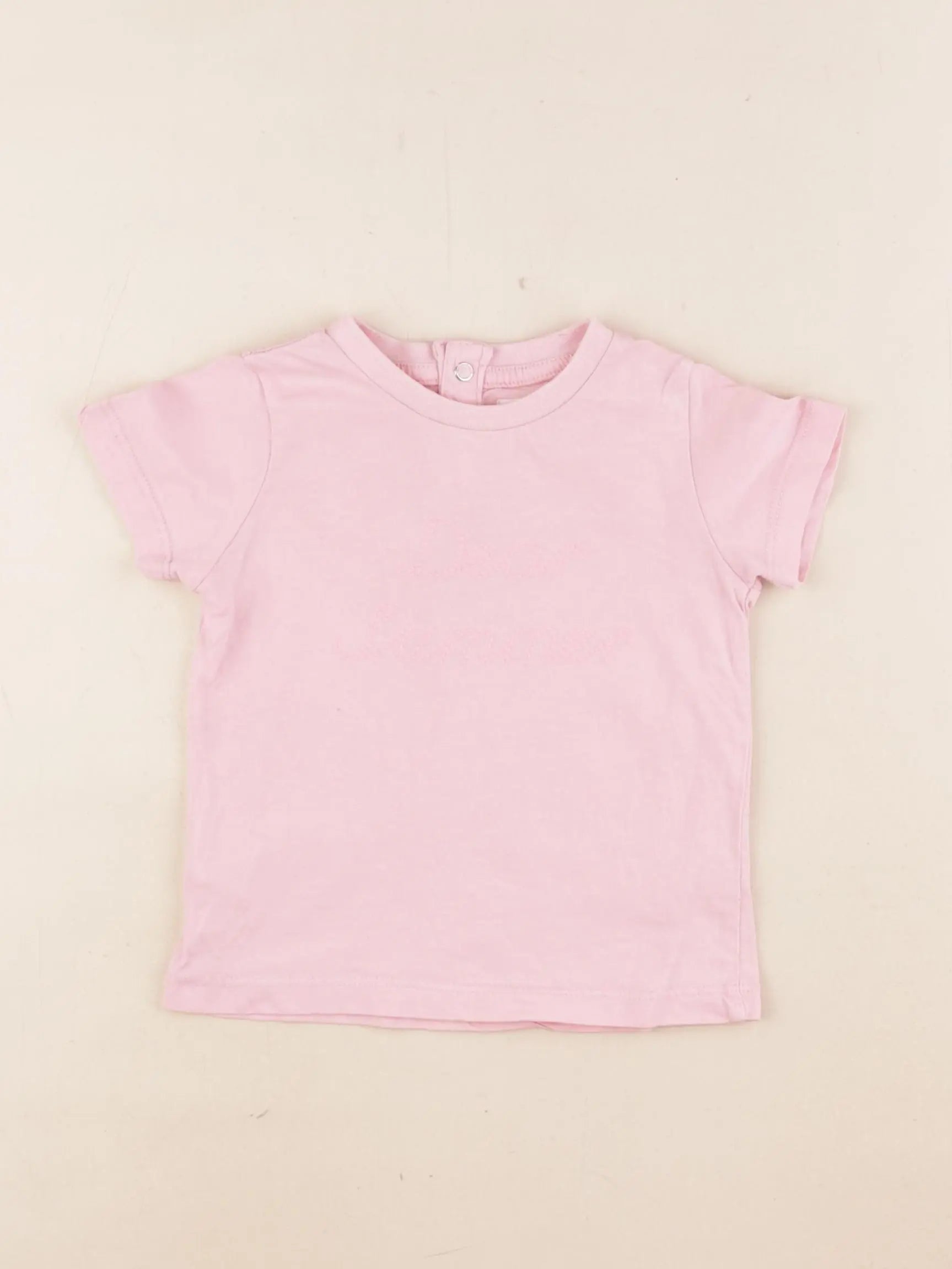 Mango - tee-shirt rose - 12/18 mois