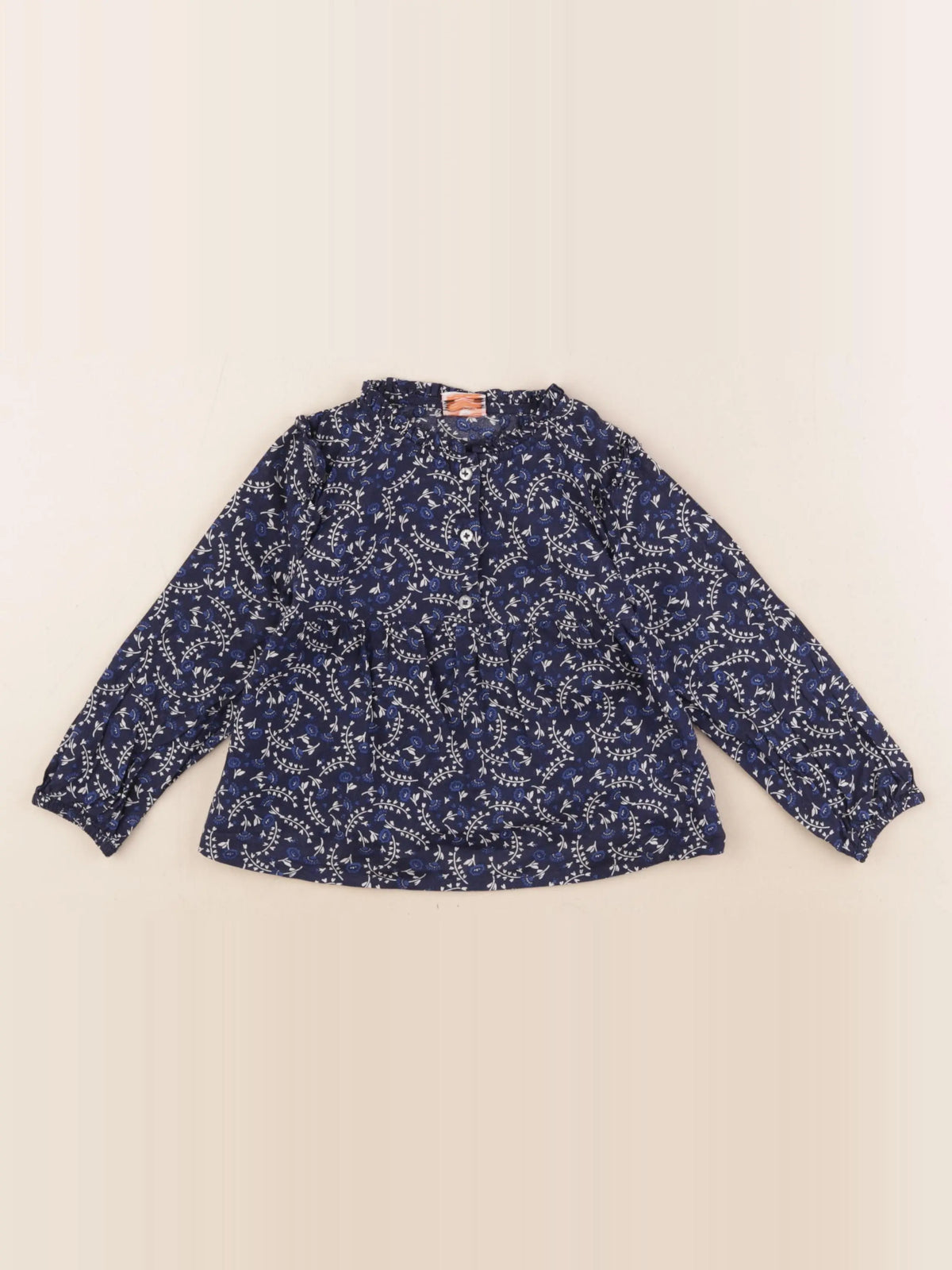 Tape à l'oeil - blouse bleu - 2 ans