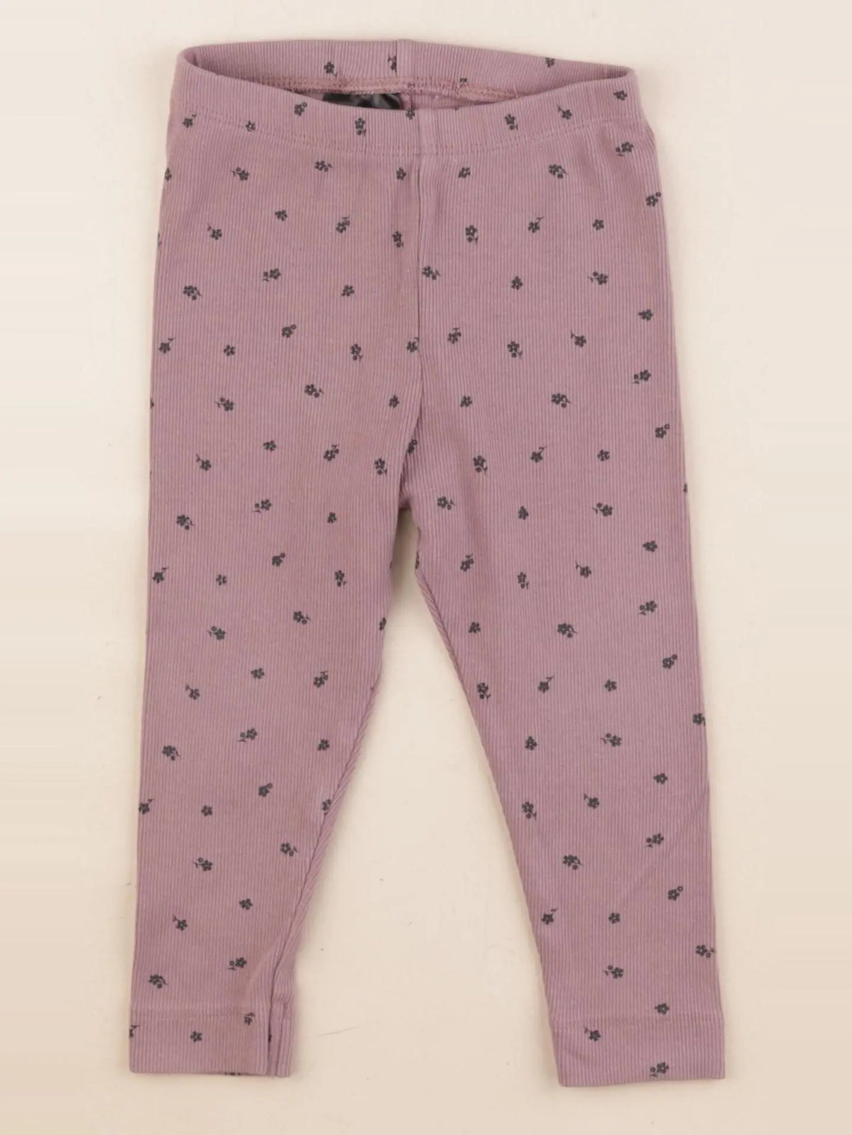 H&M - legging violet - 12/18 mois