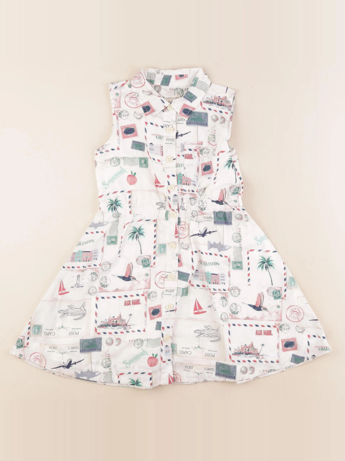 Crewcuts - robe multicolore - 5 ans