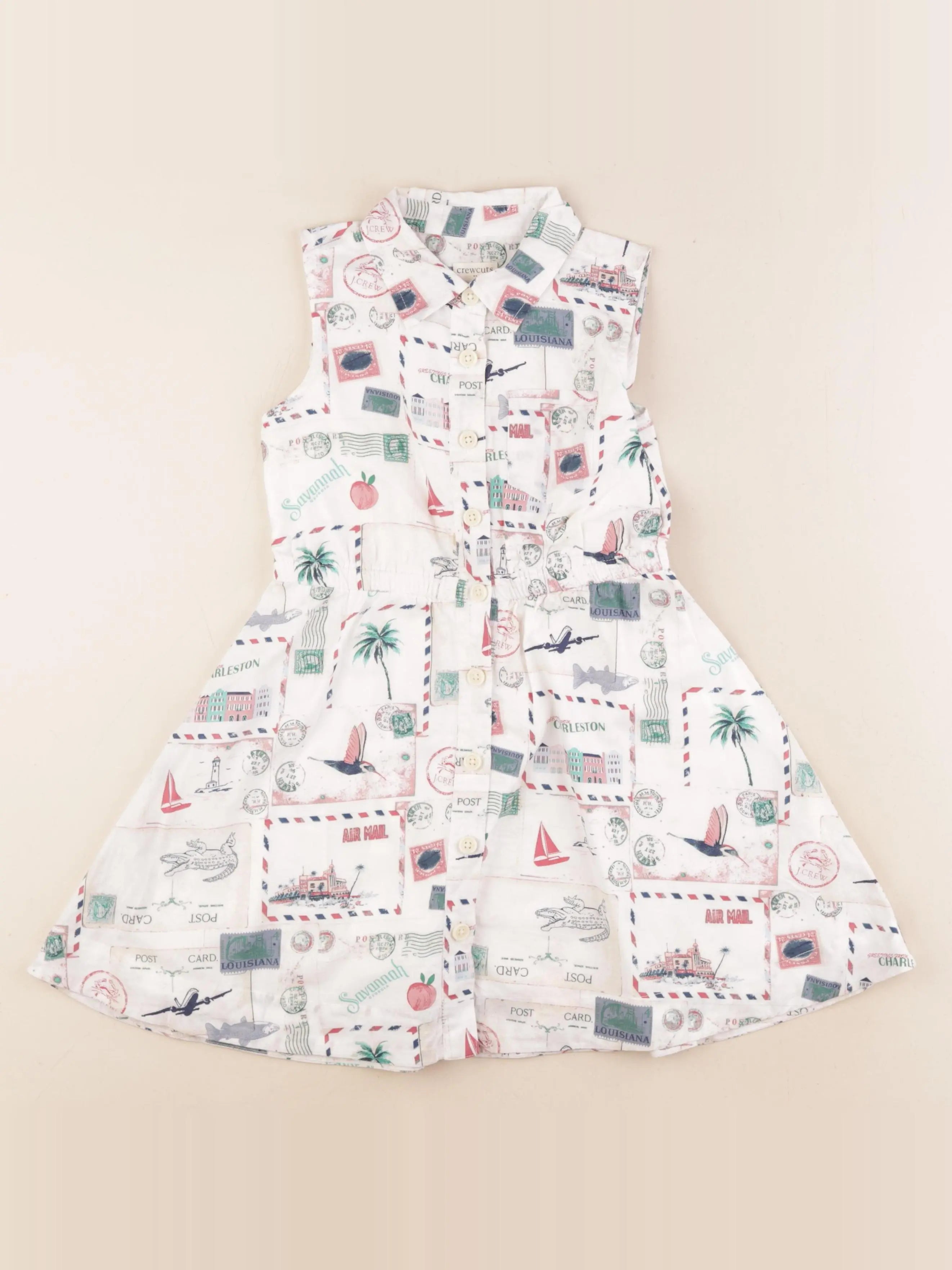Crewcuts - robe multicolore - 5 ans