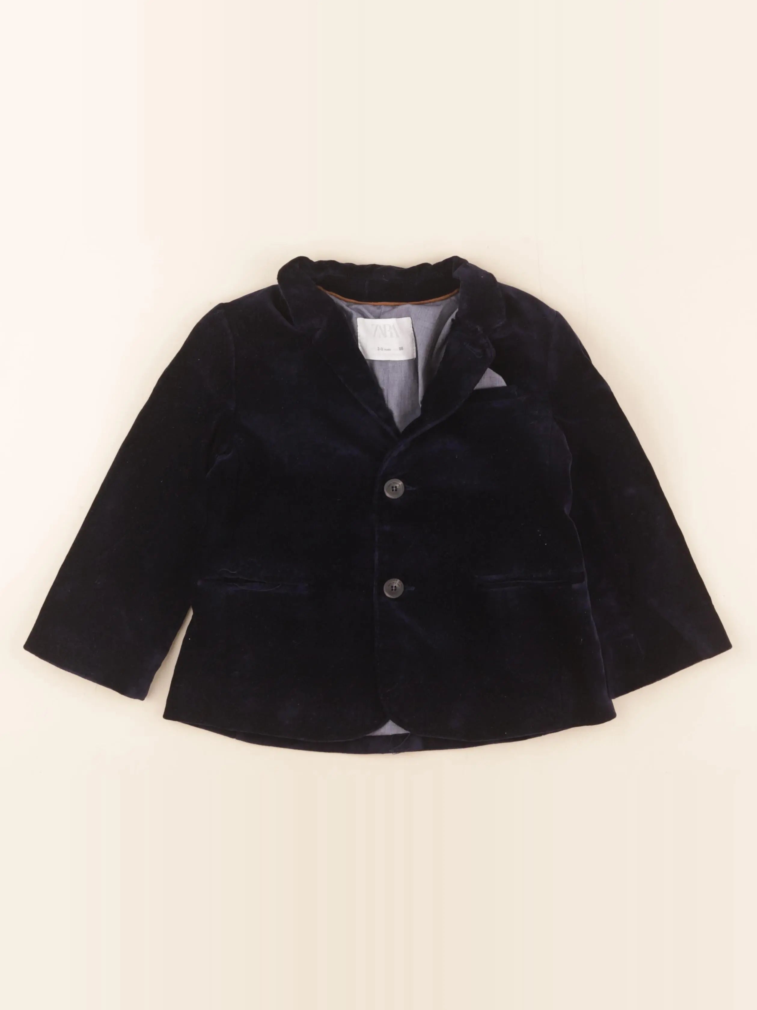 Zara - veste bleu - 2/3 ans