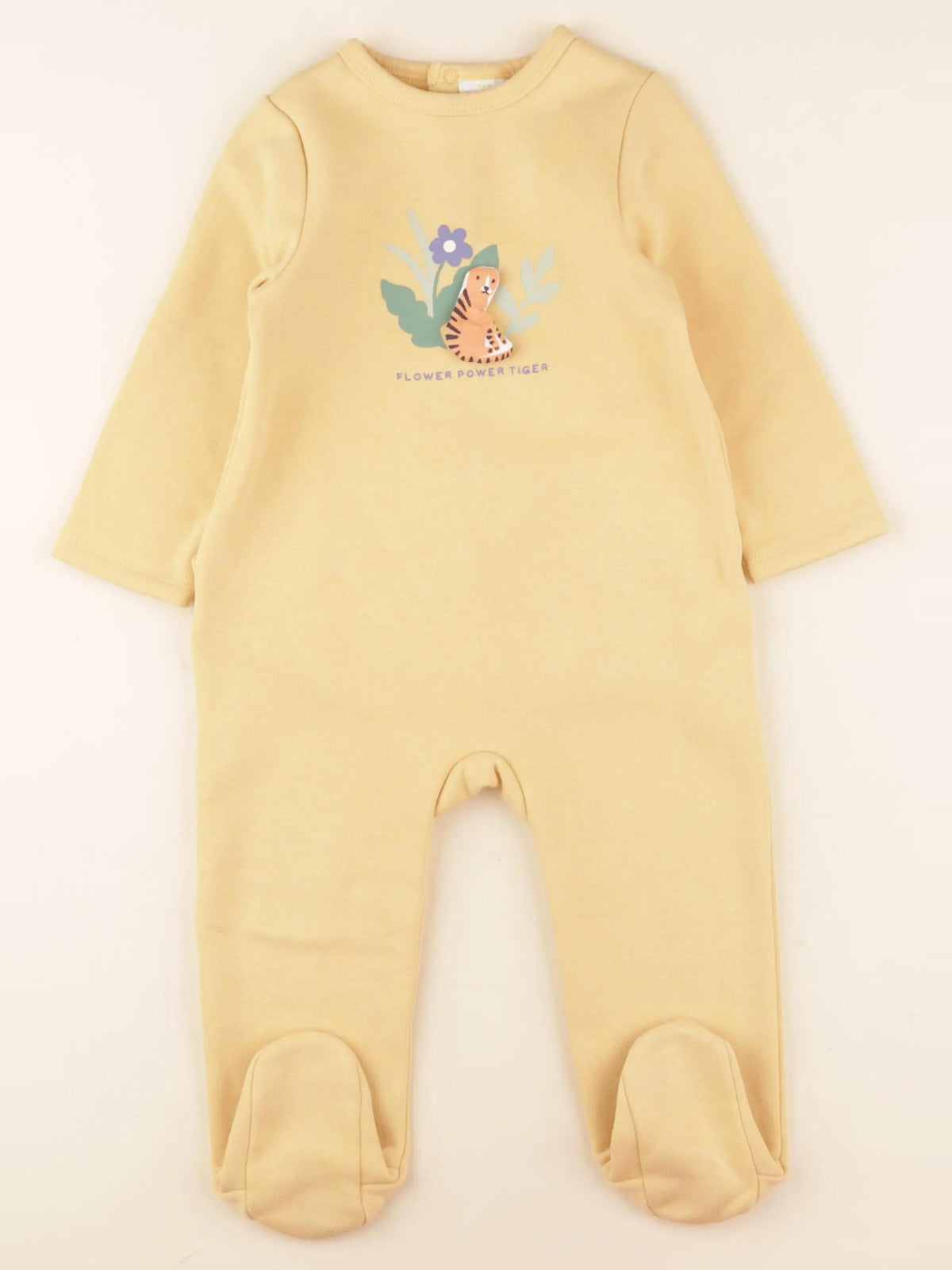 Tape à l'oeil - pyjama coton jaune - 24 mois