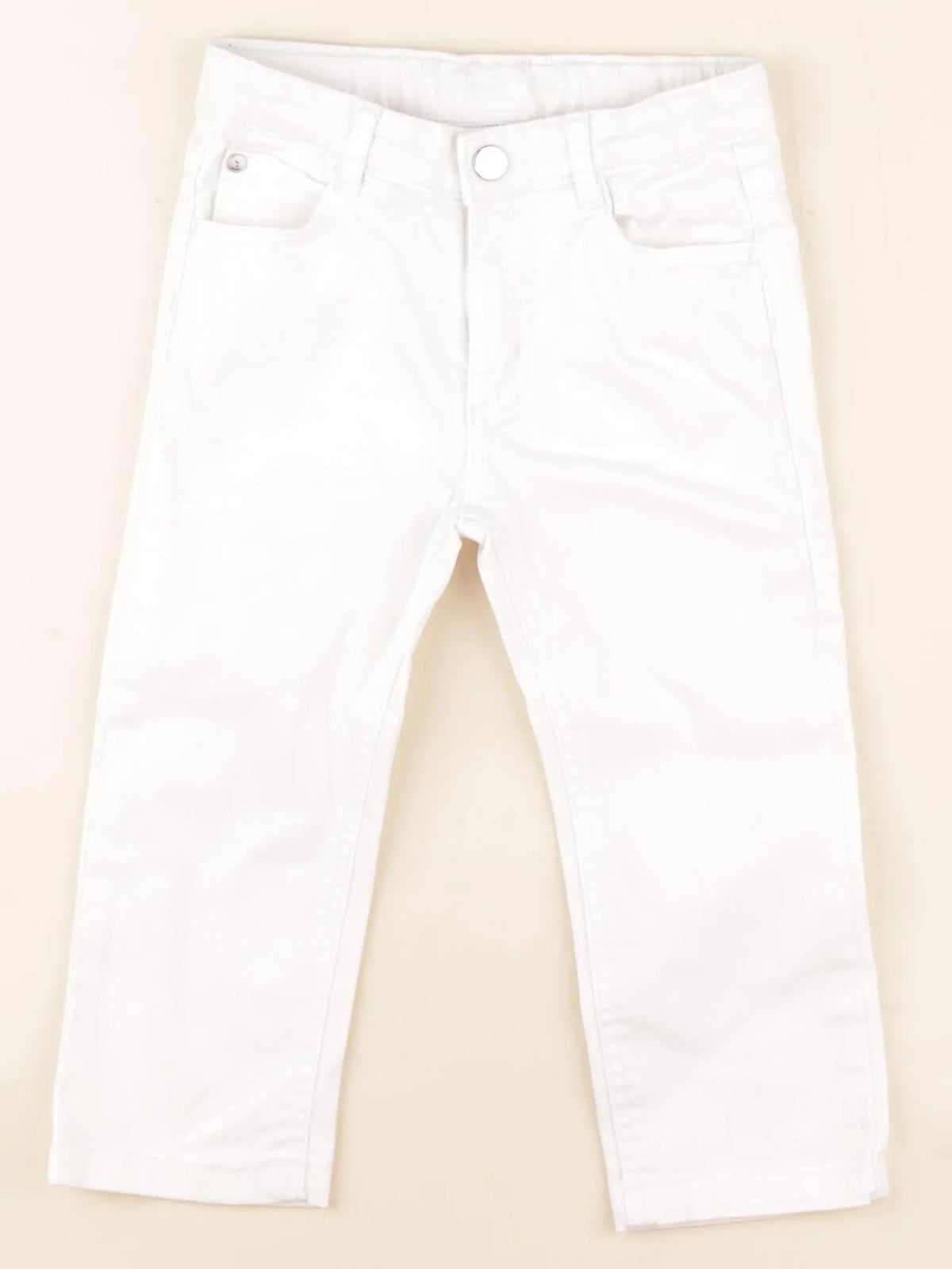 Jacadi - pantalon blanc - 24 mois