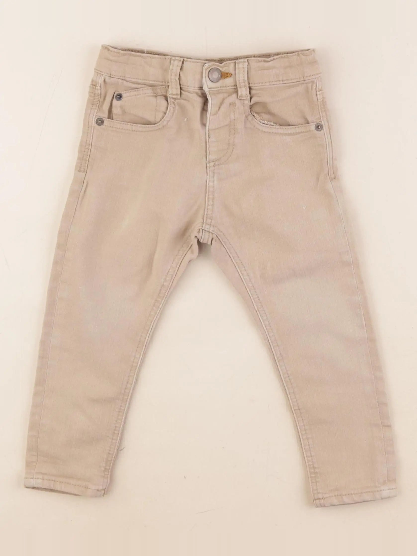 Zara - jean beige - 18/24 mois