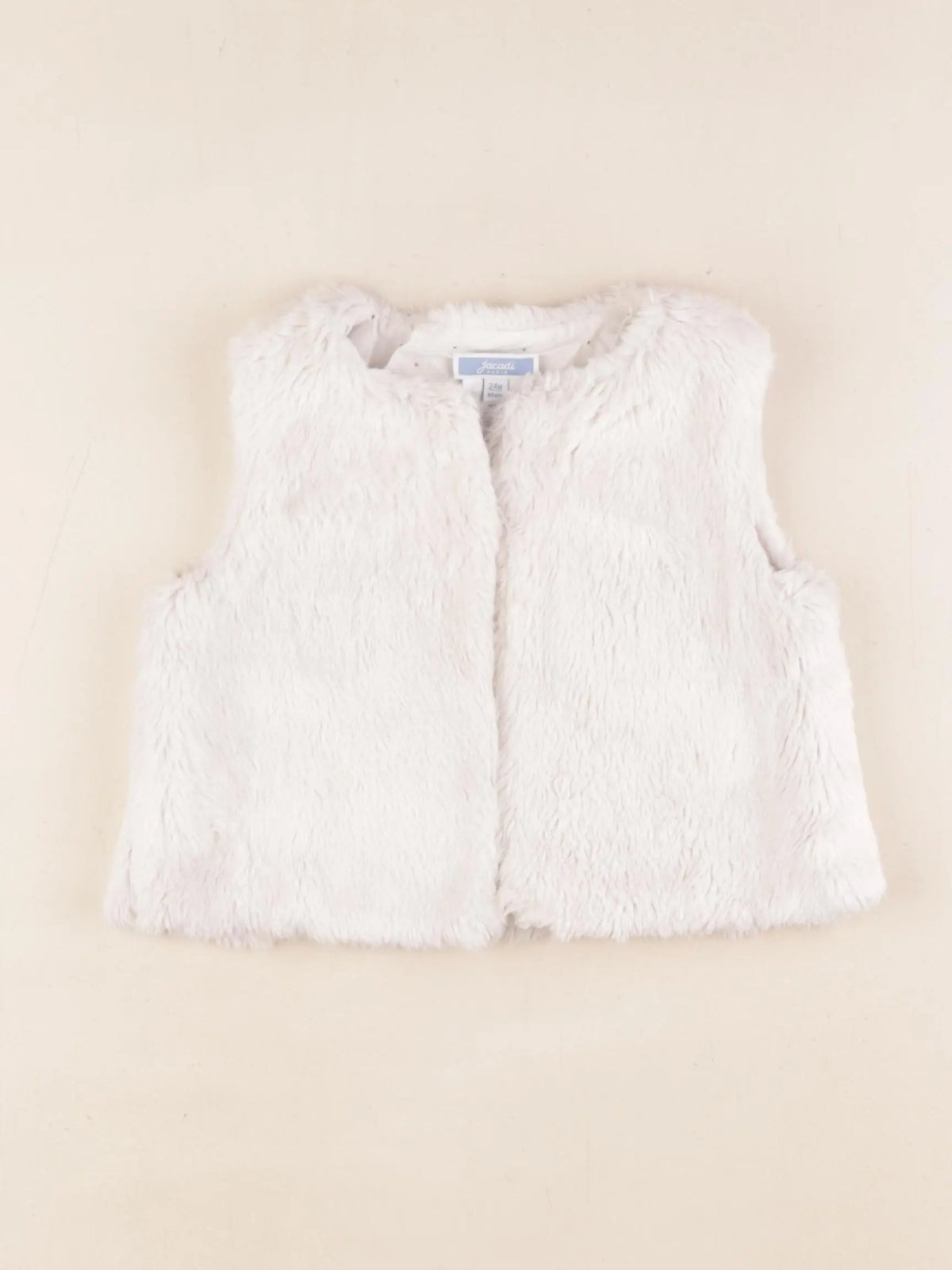 Jacadi - gilet beige - 24 mois