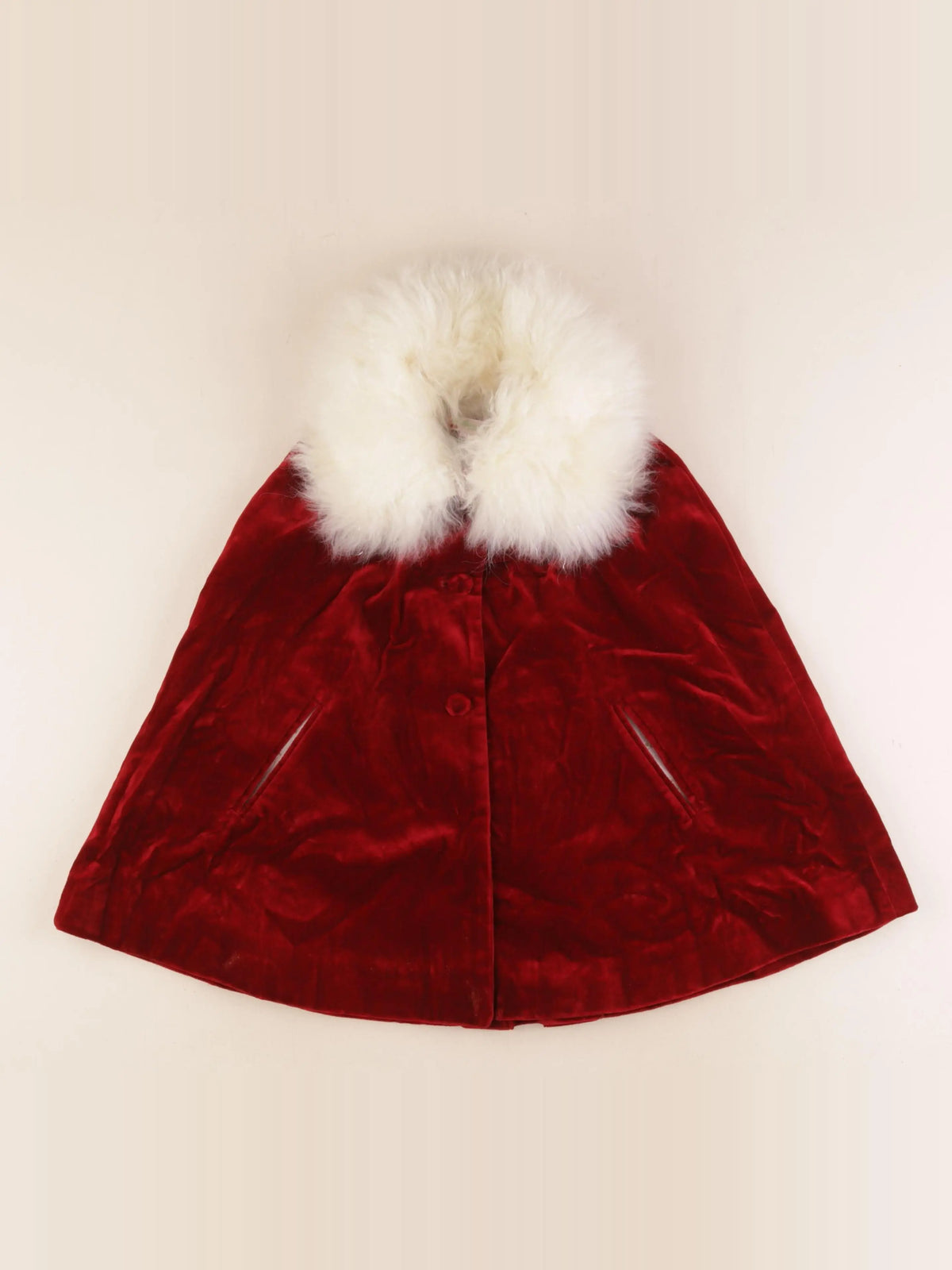 Bonpoint - cape rouge - 6 ans