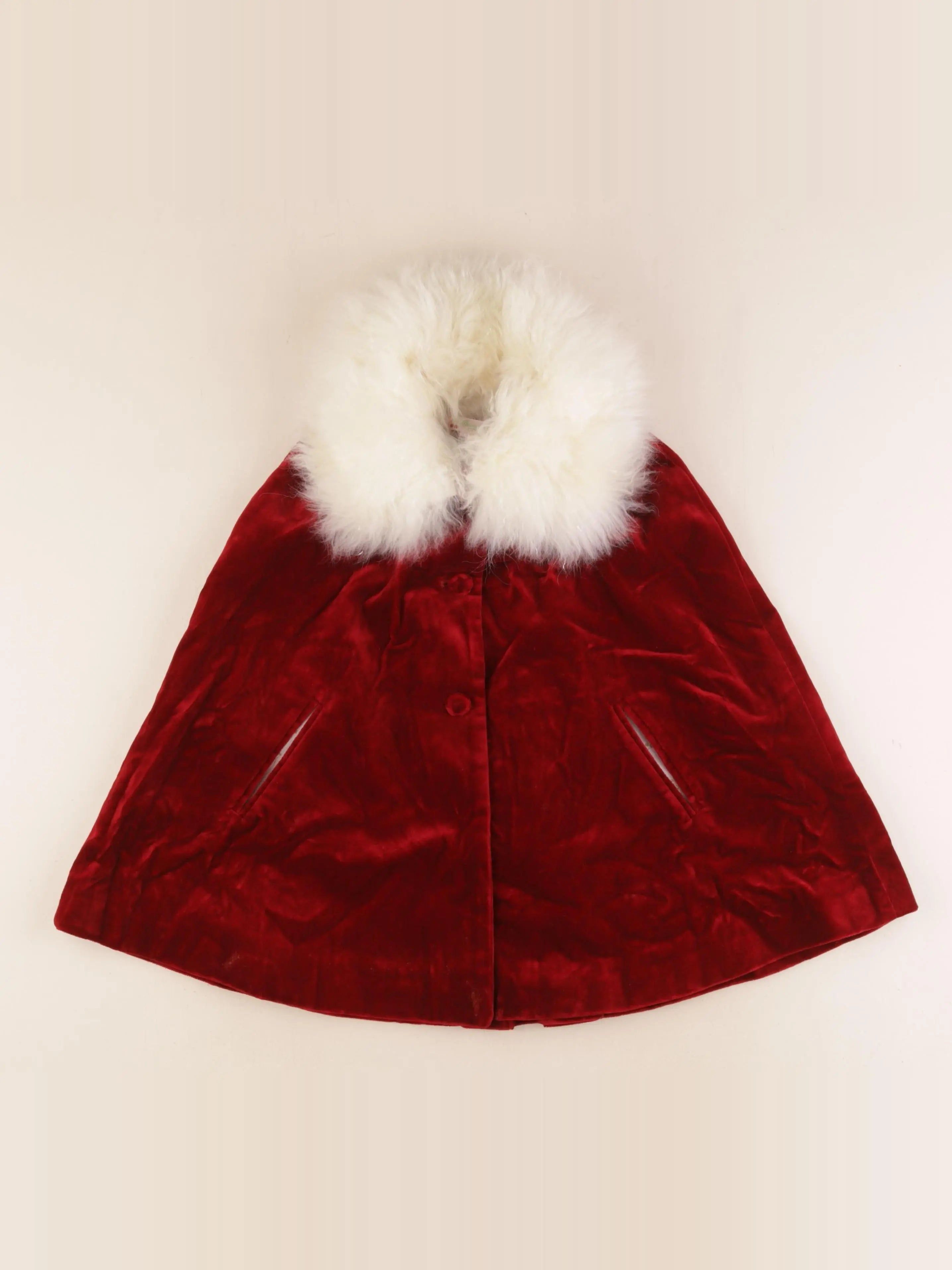 Bonpoint - cape rouge - 6 ans