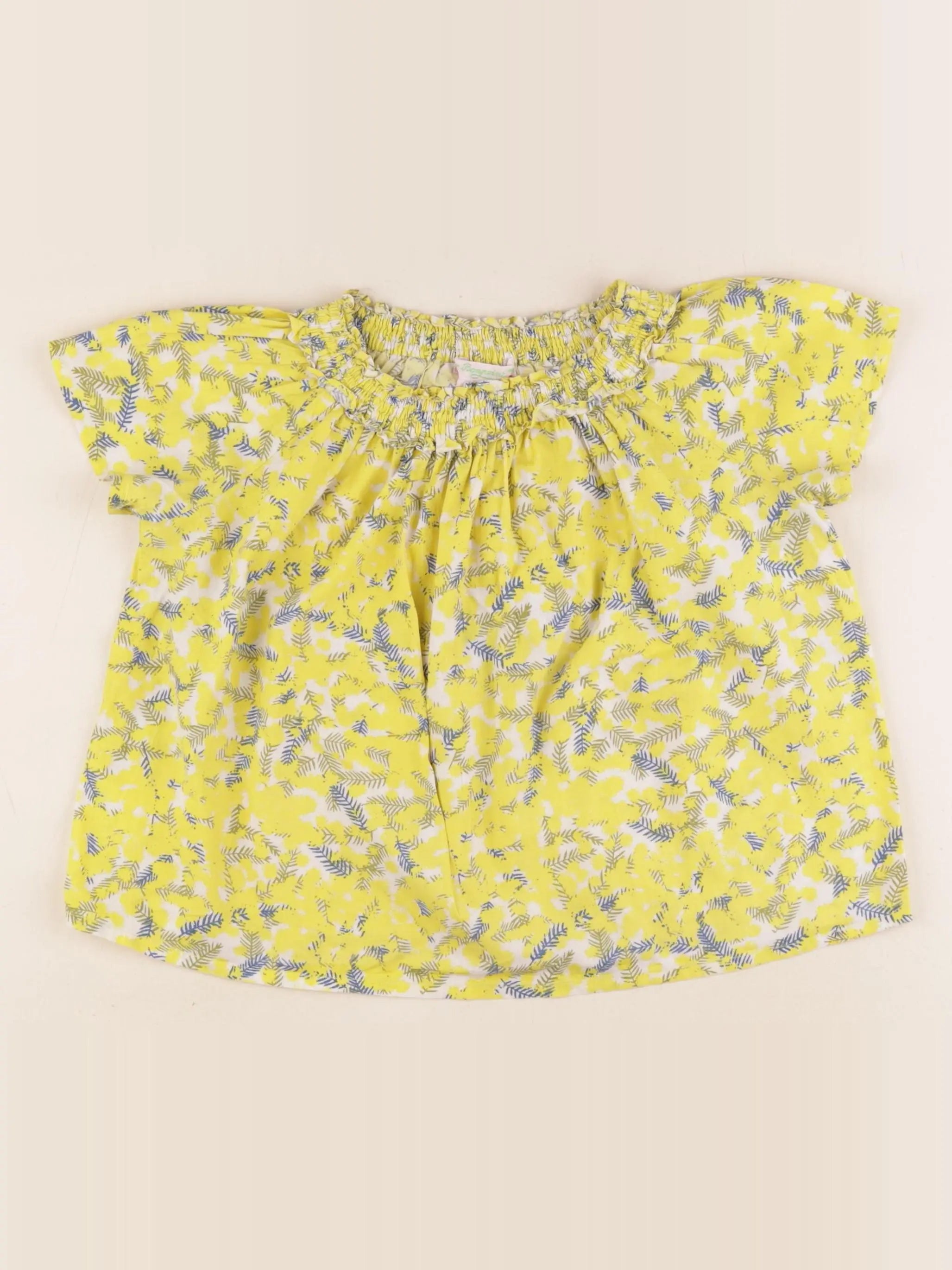 Bonpoint - blouse jaune - 4 ans