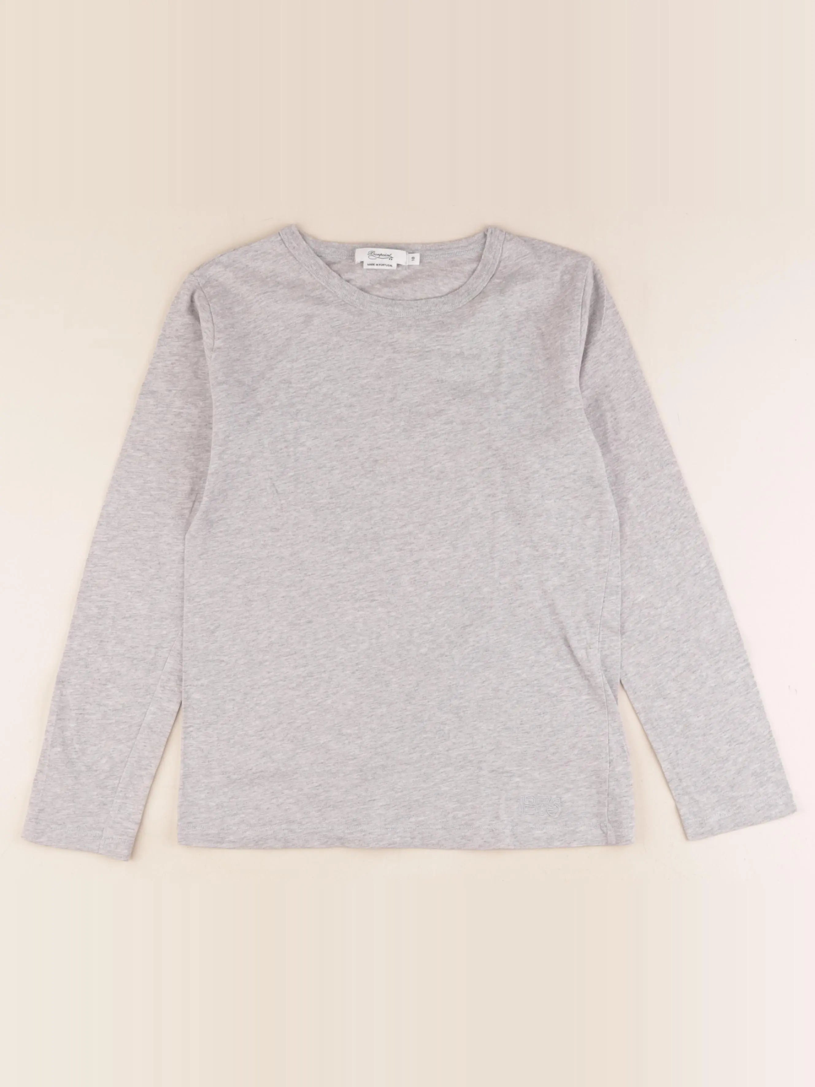 Bonpoint - tee-shirt gris - 10 ans