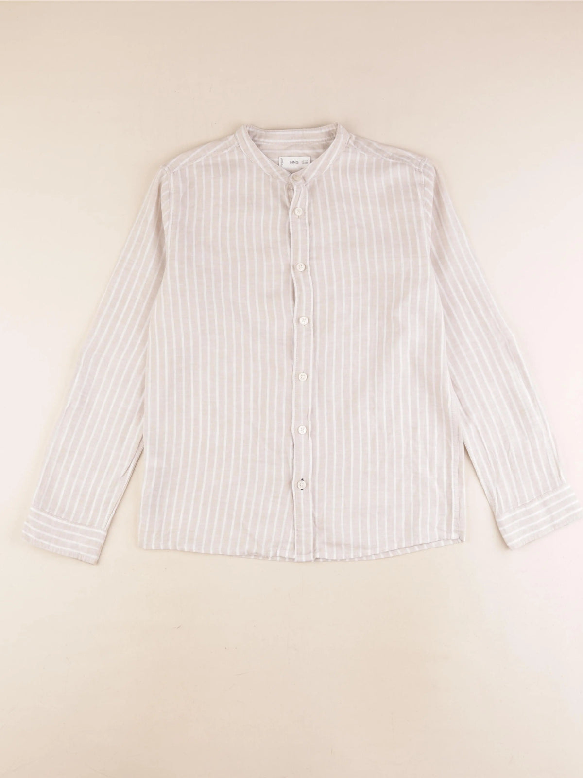 Mango - chemise beige - 11/12 ans