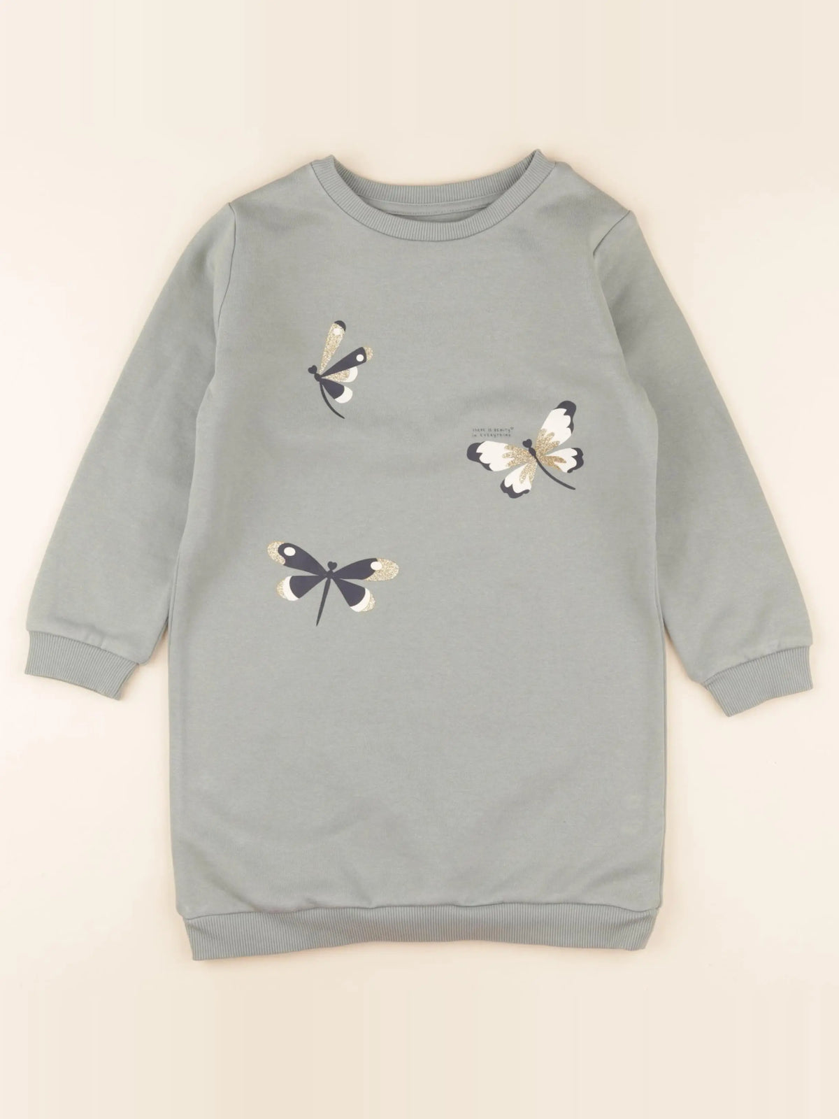 Vertbaudet - robe vert - 5 ans