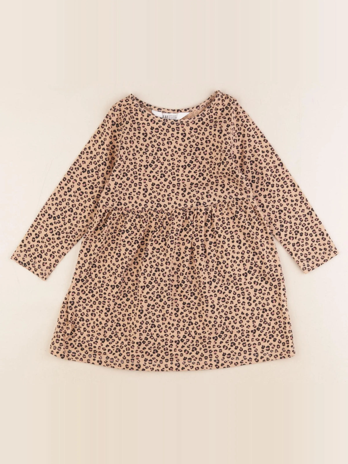 H&M - robe marron - 18/24 mois