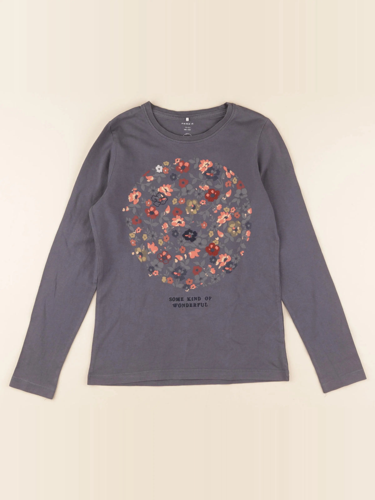 Name it - tee-shirt gris - 11/12 ans