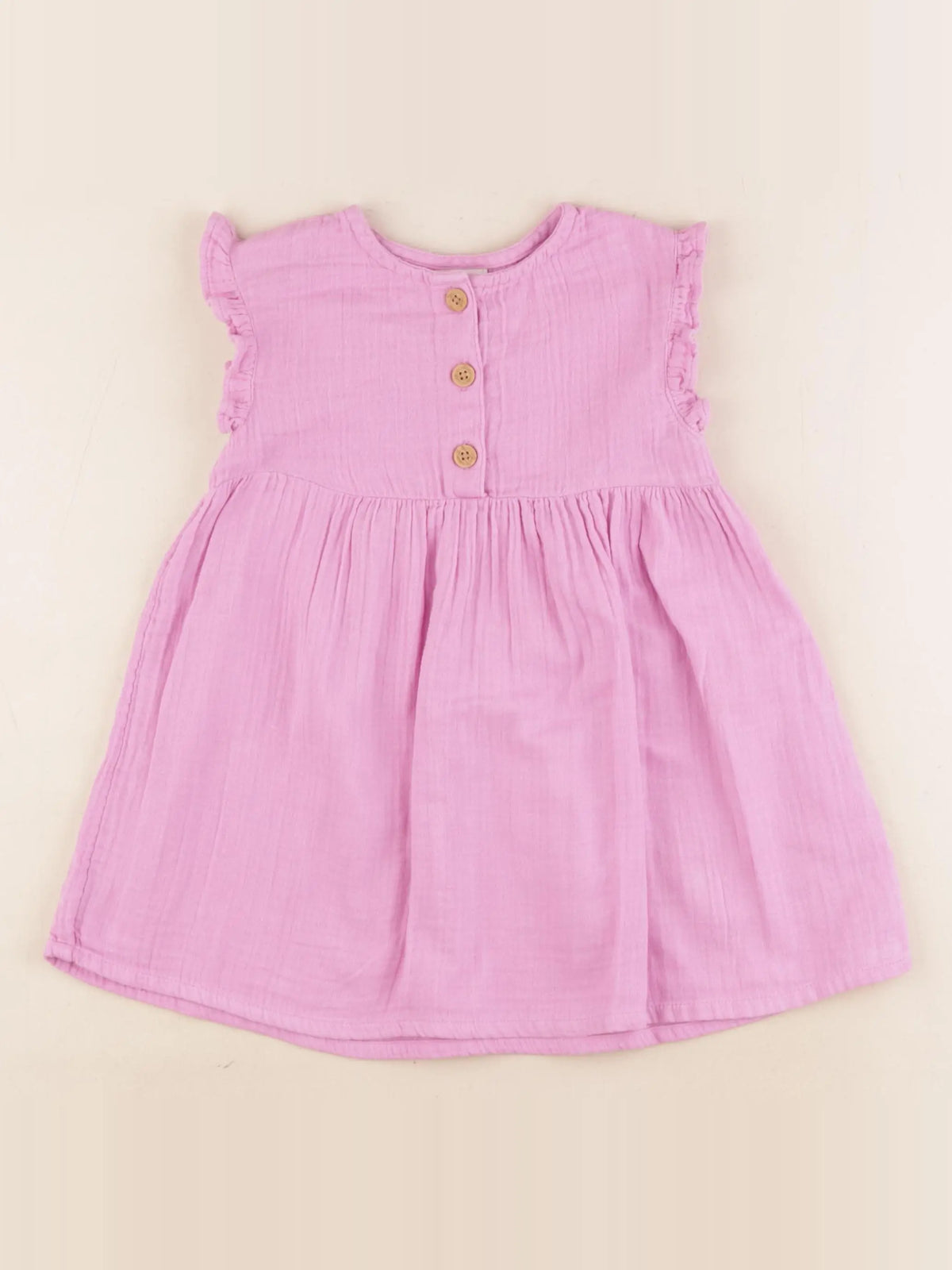 Tape à l'oeil - robe rose - 24 mois