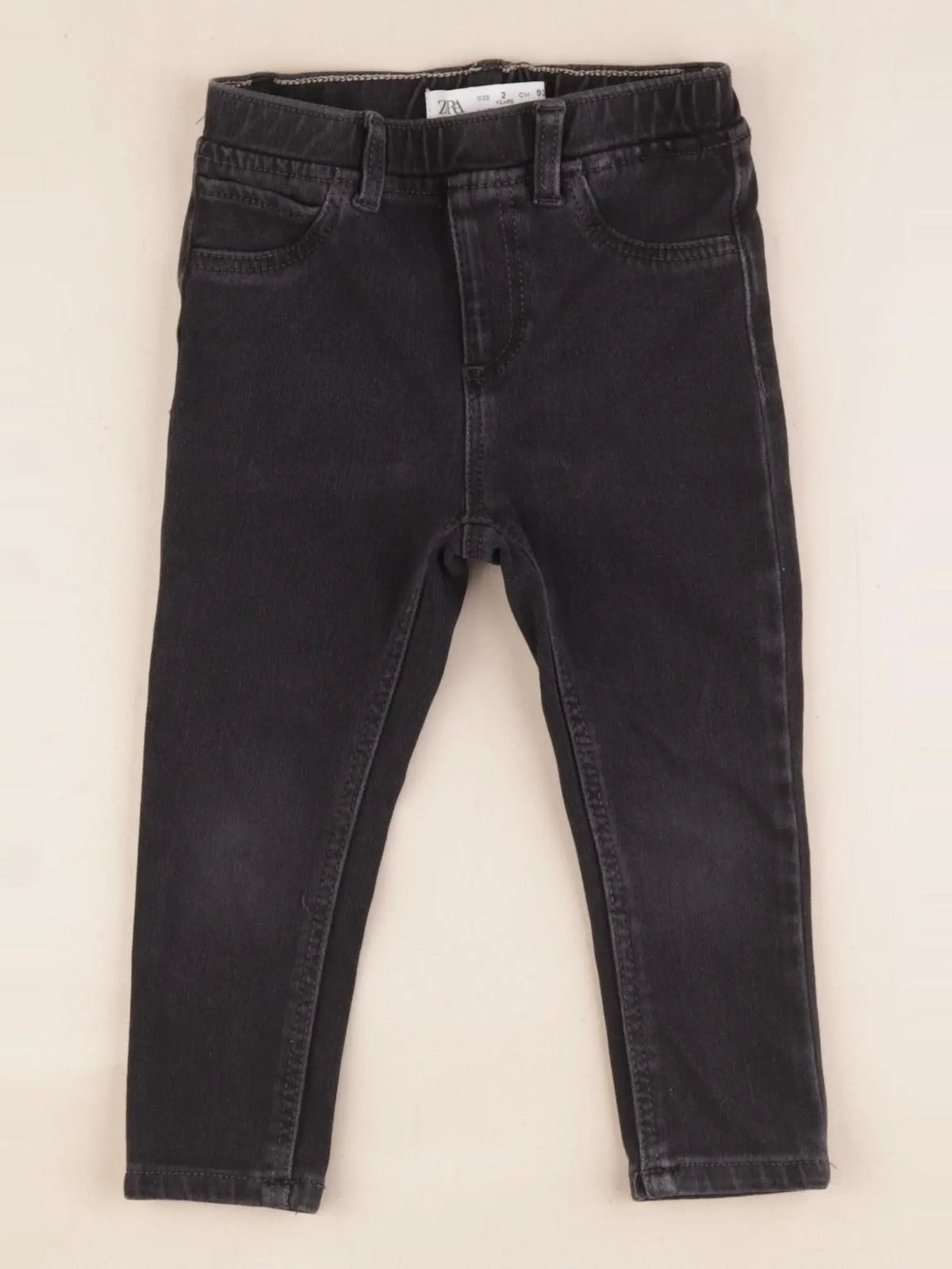 Zara - jegging noir - 2 ans
