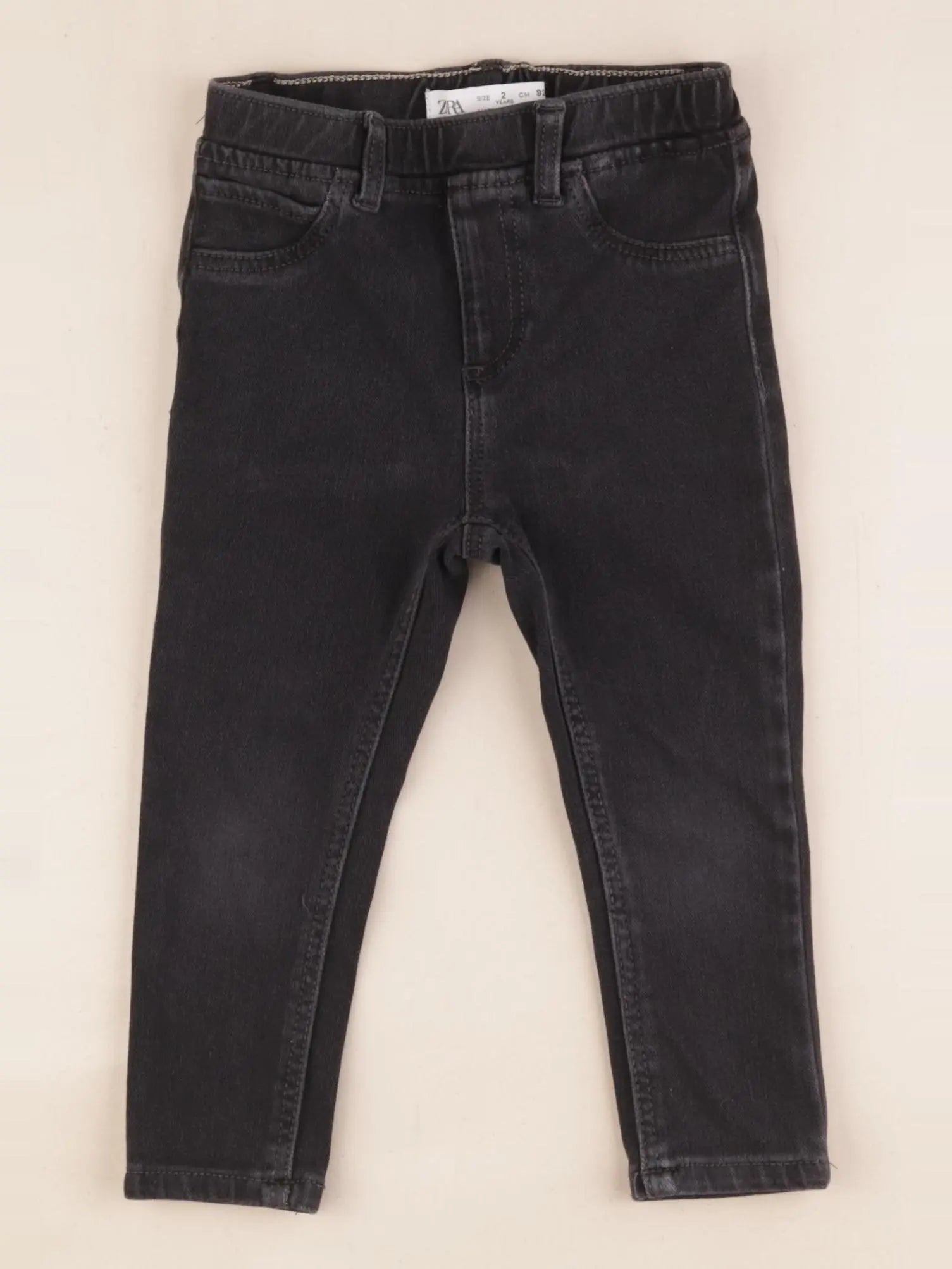 Zara - jegging noir - 2 ans