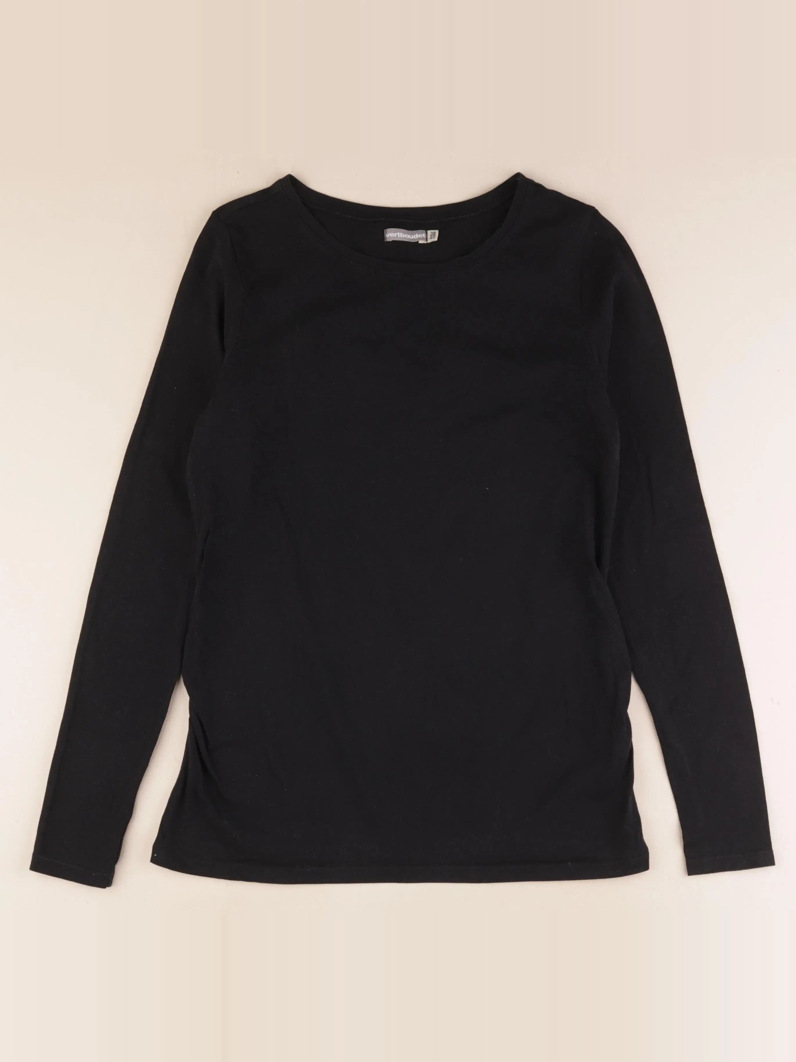 Vertbaudet - tee-shirt grossesse noir - 38 à 40