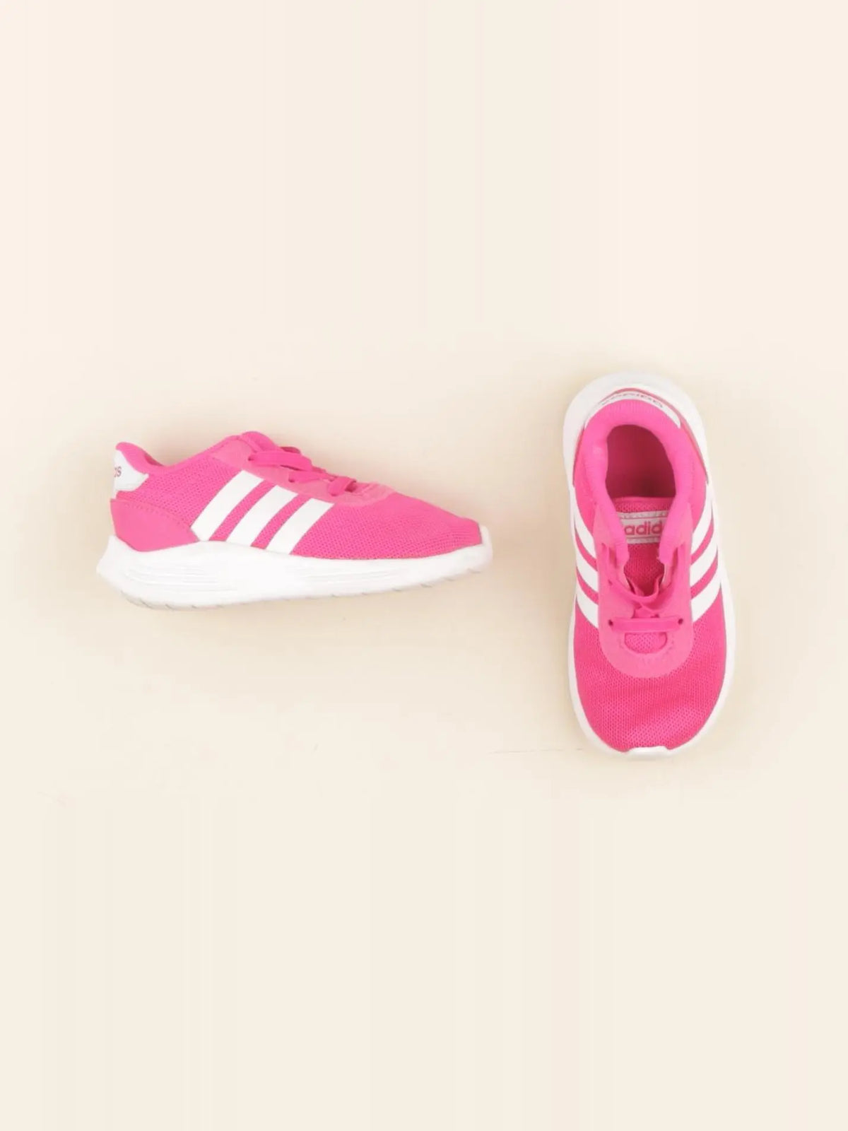 Adidas - tennis élastiqué rose fluo - pointure 22