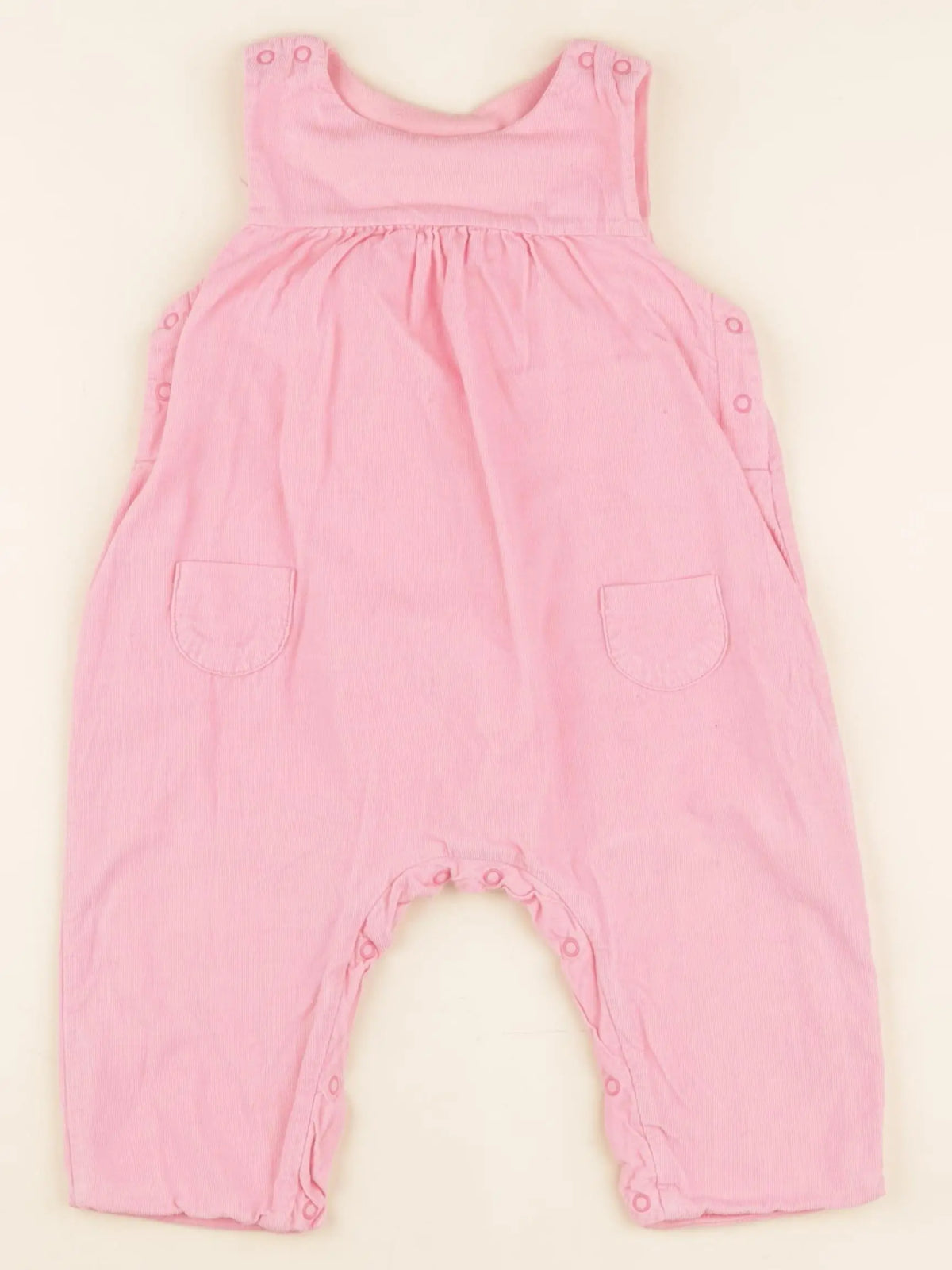Petit Bateau - salopette rose - 6 mois