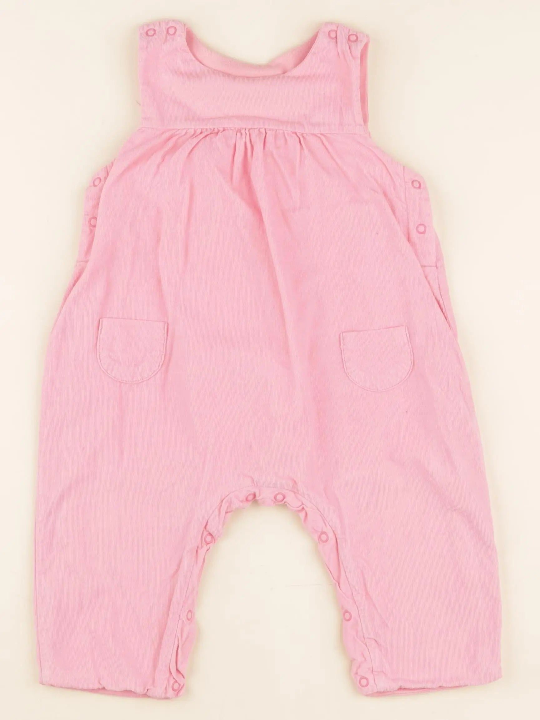 Petit Bateau - salopette rose - 6 mois