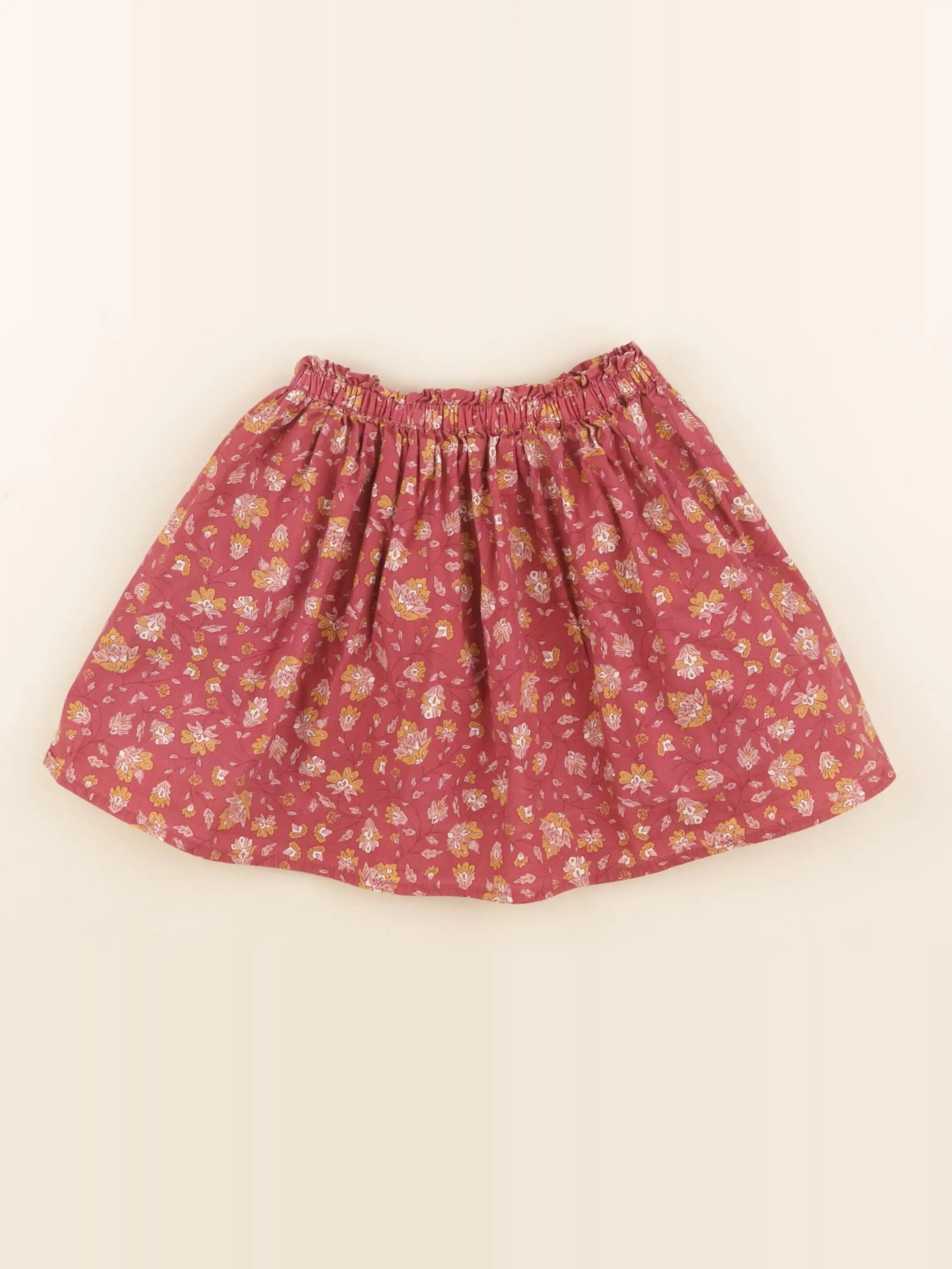 Little Cigogne - jupe rose - 4 ans