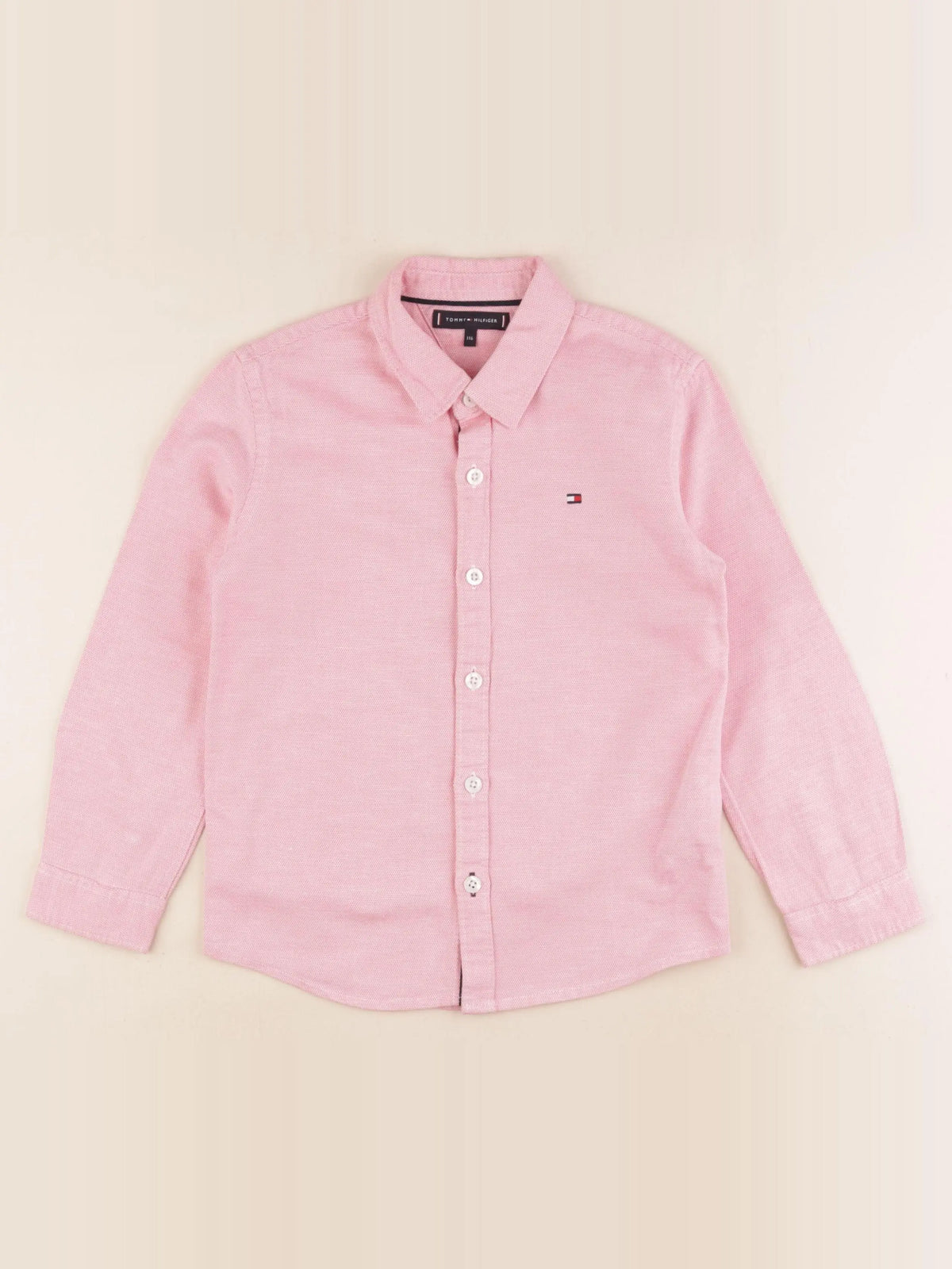 Tommy Hilfiger - chemise rouge - 6 ans