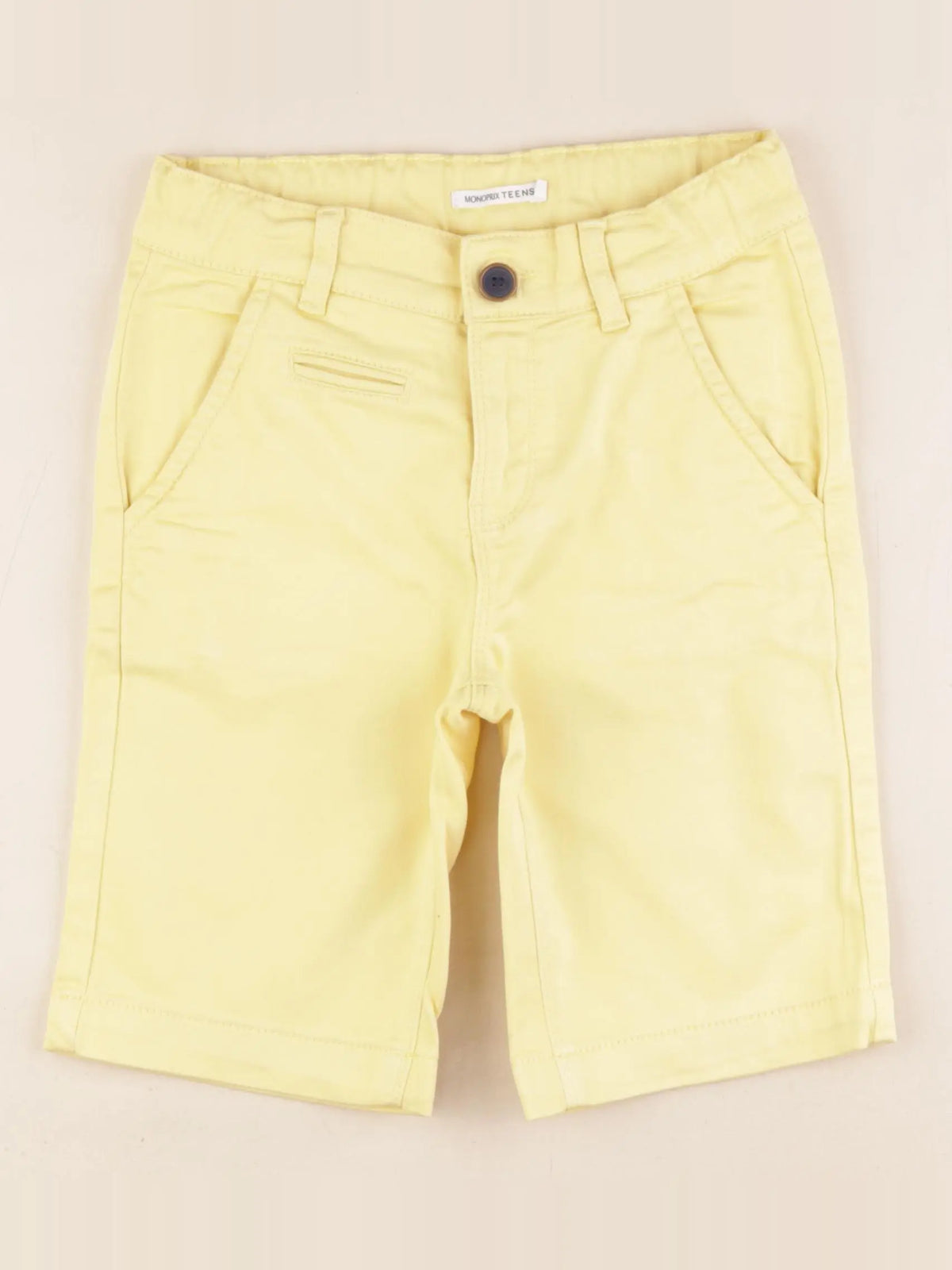 Monoprix - short jaune - 10 ans
