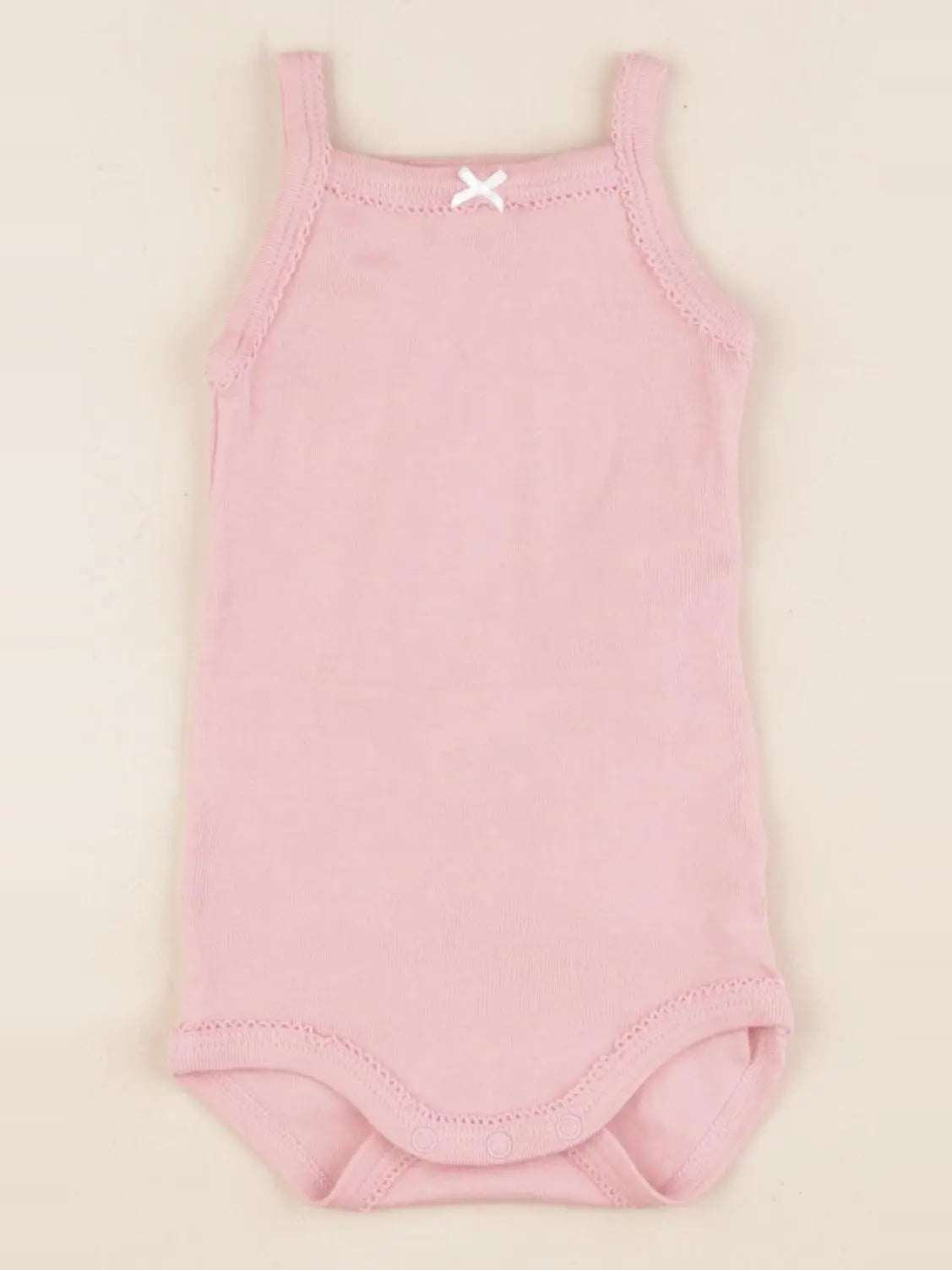 Petit Bateau - body rose - 3 mois