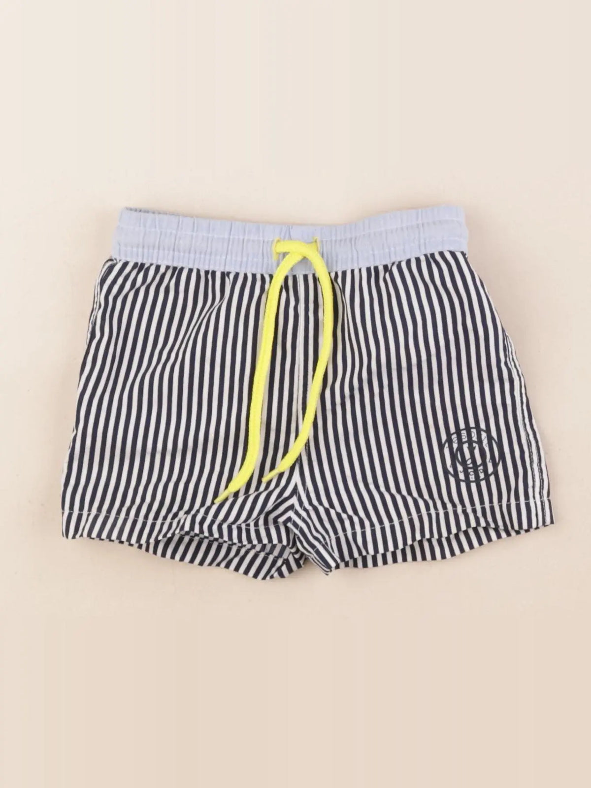 Jacadi - maillot de bain bleu, blanc - 6 mois