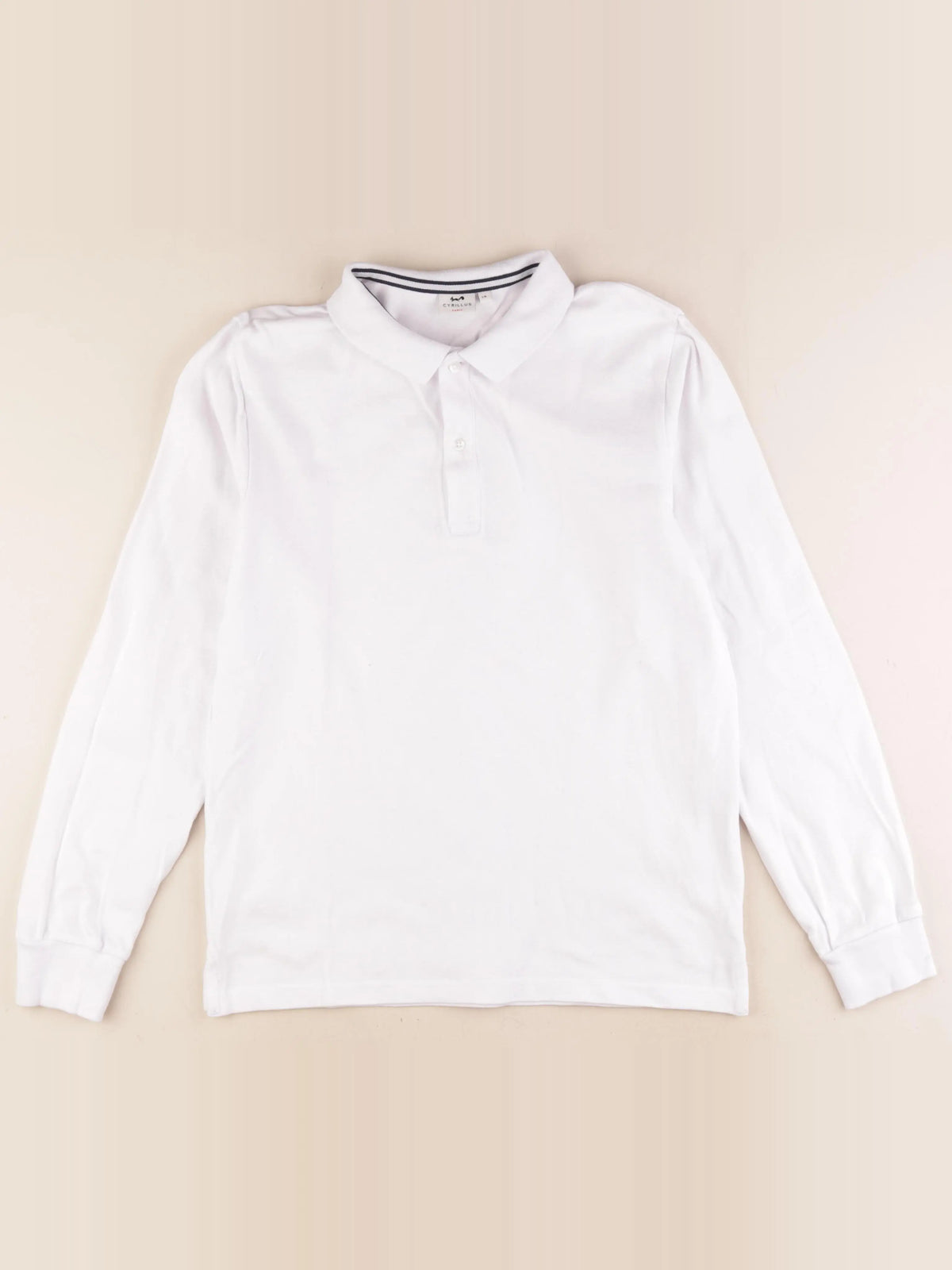 Cyrillus - polo blanc - 14 ans