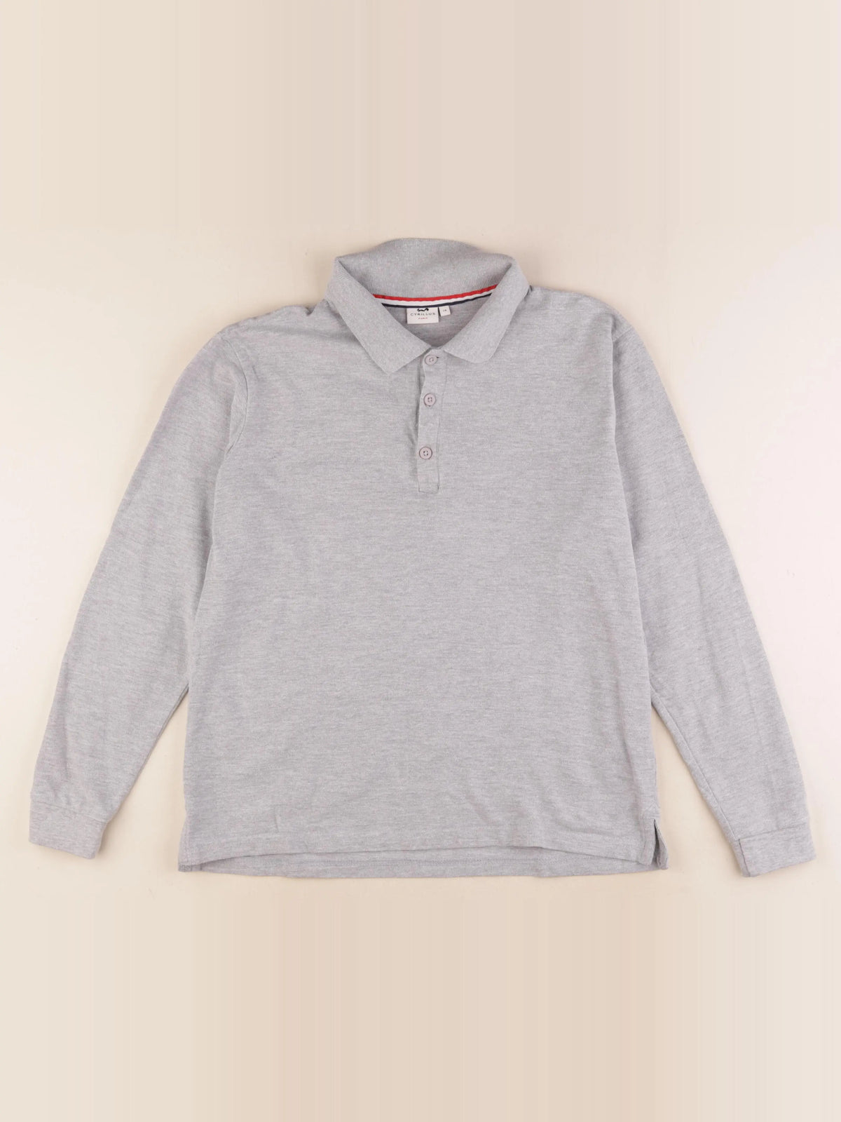 Cyrillus - polo gris - 14 ans