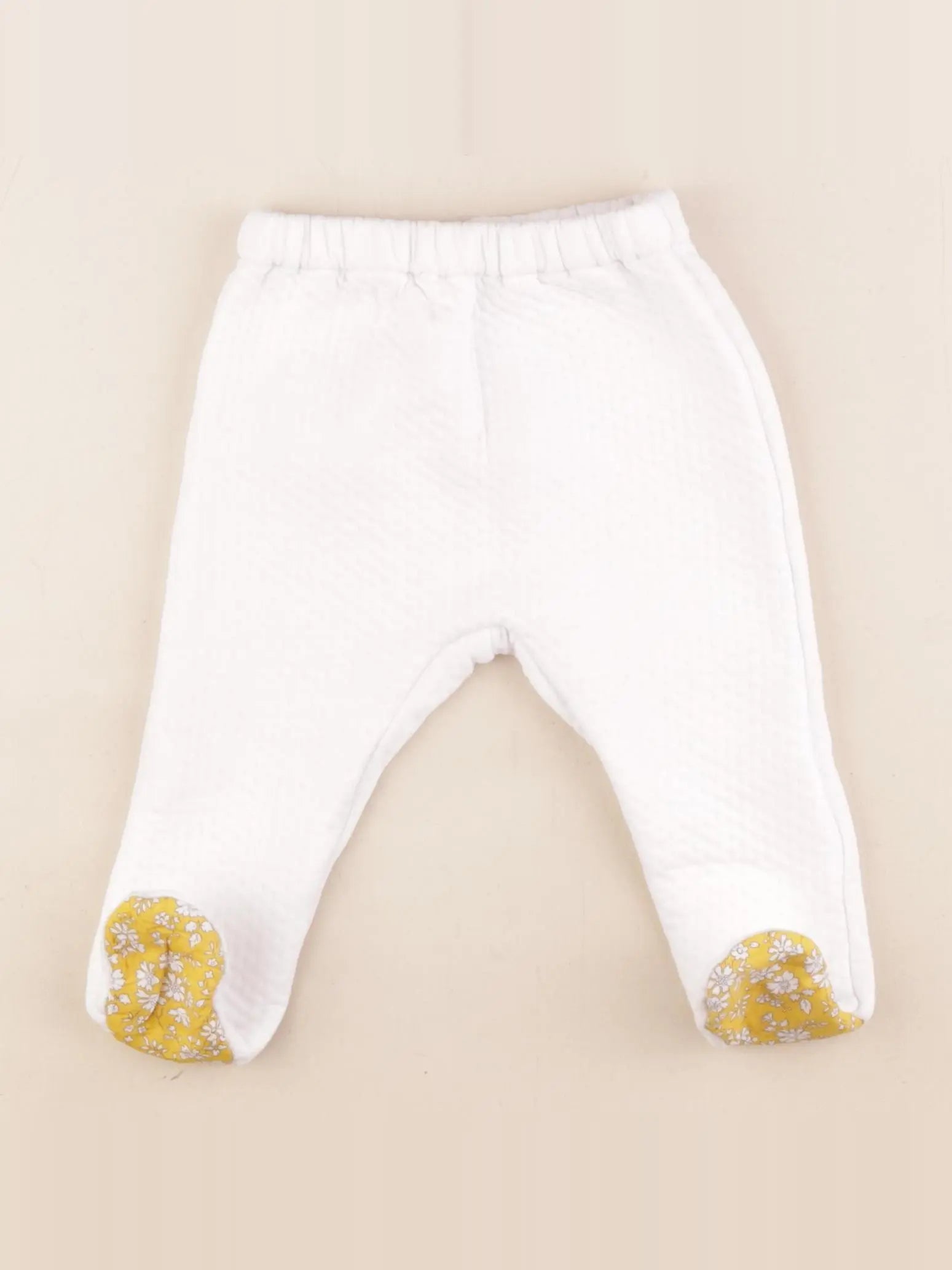 Jacadi - legging blanc - 12 mois