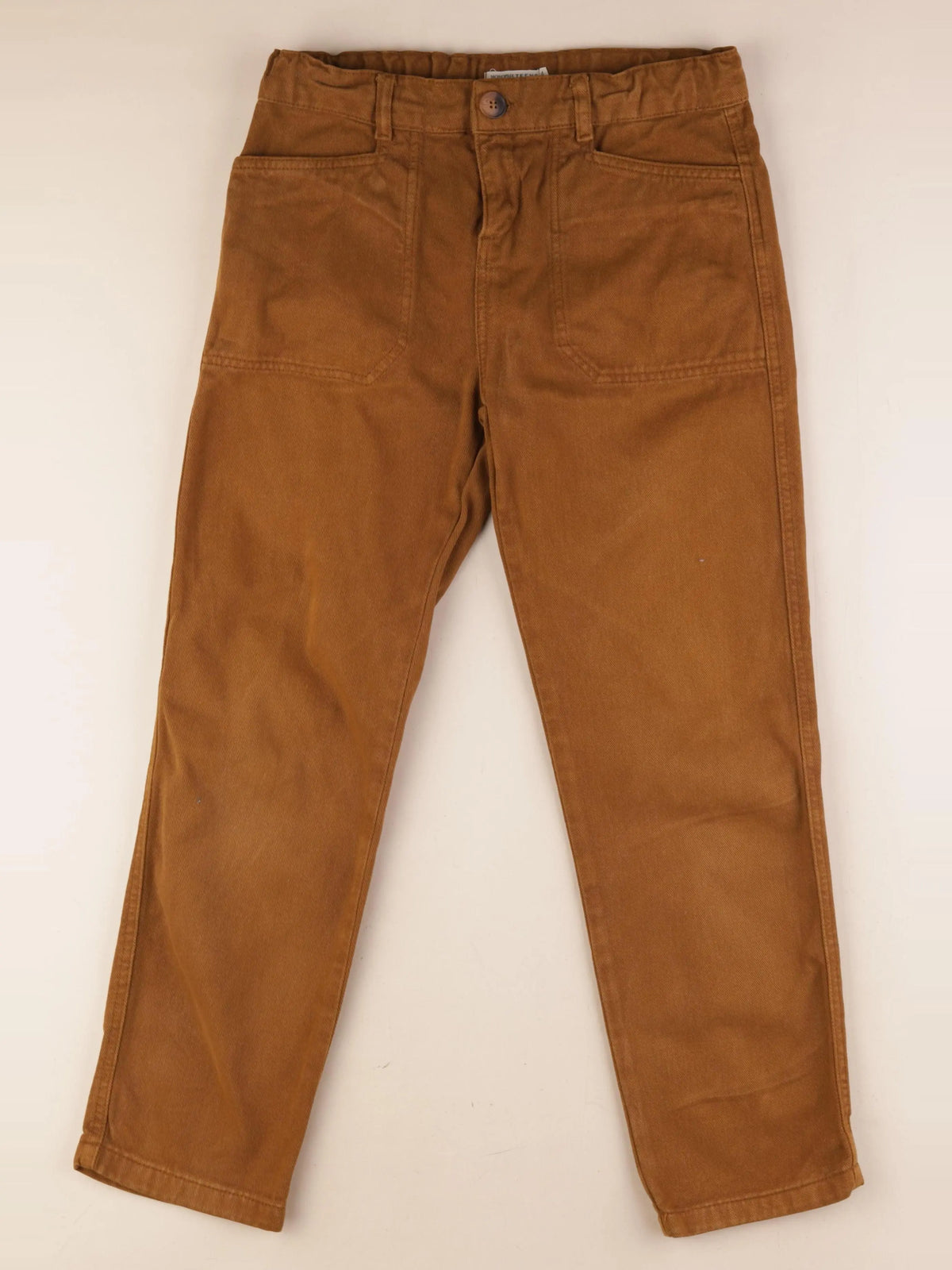 Monoprix - pantalon marron - 14 ans