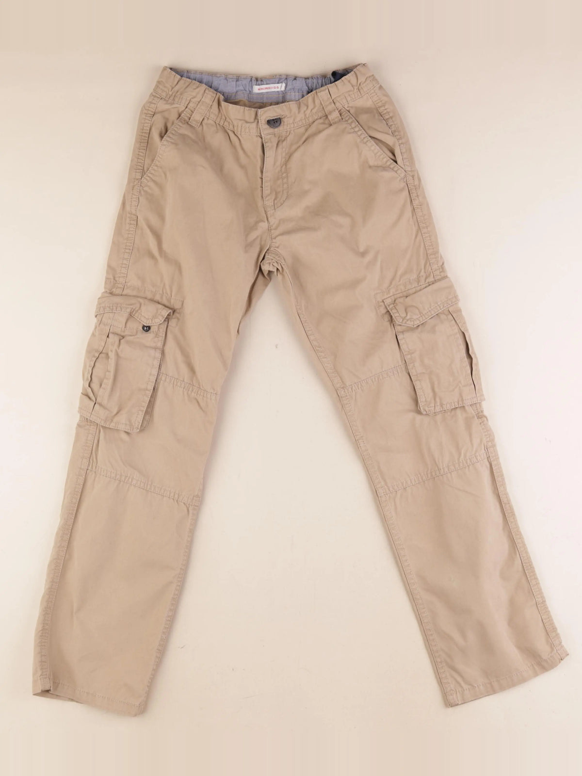 Monoprix - pantalon beige - 10 ans